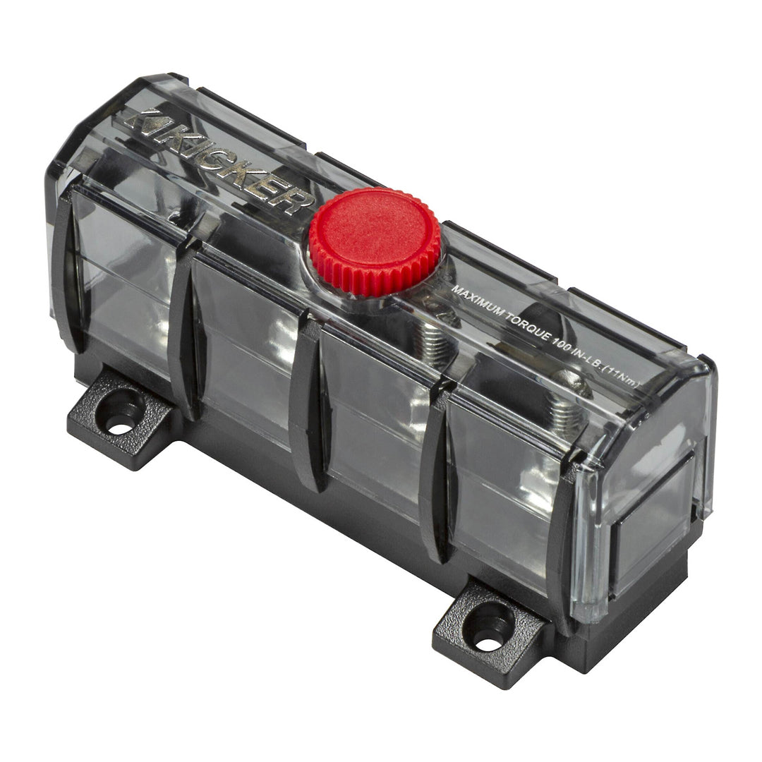 Kicker KMFDB3, ABYC Compliant Fuse Holder ¶ Distribution Block (47KMFDB3)