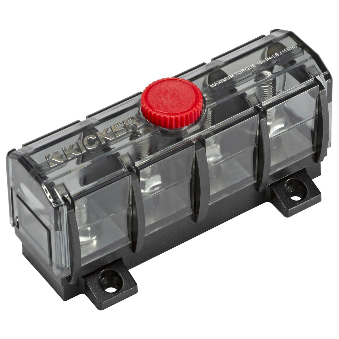 Kicker KMFDB3, ABYC Compliant Fuse Holder ¶ Distribution Block (47KMFDB3)