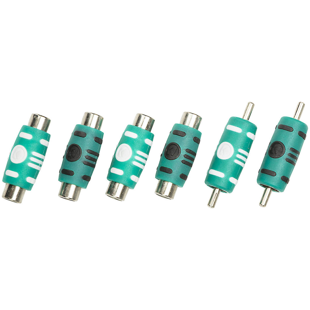Kicker KMIY, Marine Series Y-Adapter Interconnect, RCA Male W/ Female Adapters (47KMIY)