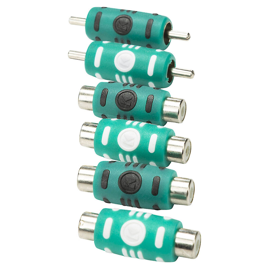 Kicker KMIY, Marine Series Y-Adapter Interconnect, RCA Male W/ Female Adapters (47KMIY)