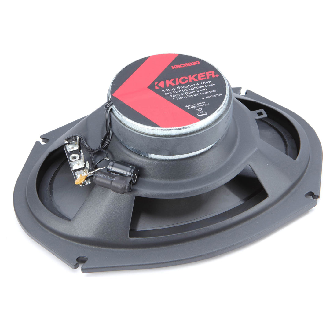 Kicker KSC69304, KS Series 6x9" Coaxial Speakers (47KSC69304)