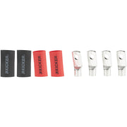 Kicker RT4, Nickel Plated 4AWG 5/16' Ring Terminal 4 Pack (47RT4)