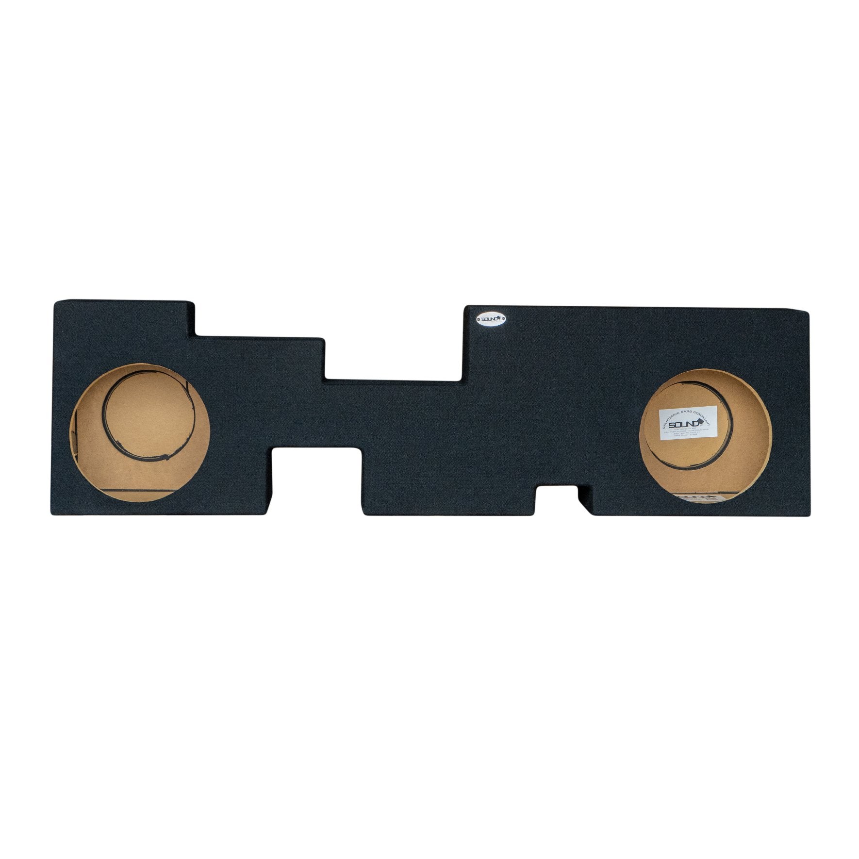 SoundBox Ford F250/F350 SuperDuty (CrewCab) 2017-2019 Dual 10" Upfire Subwoofer Enclosure