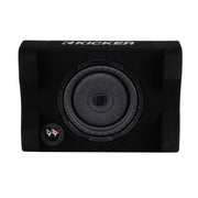 Kicker CVTDF12, 12" 2-Ohm Downfiring Loaded Subwoofer Enclosure (48CVTDF122)