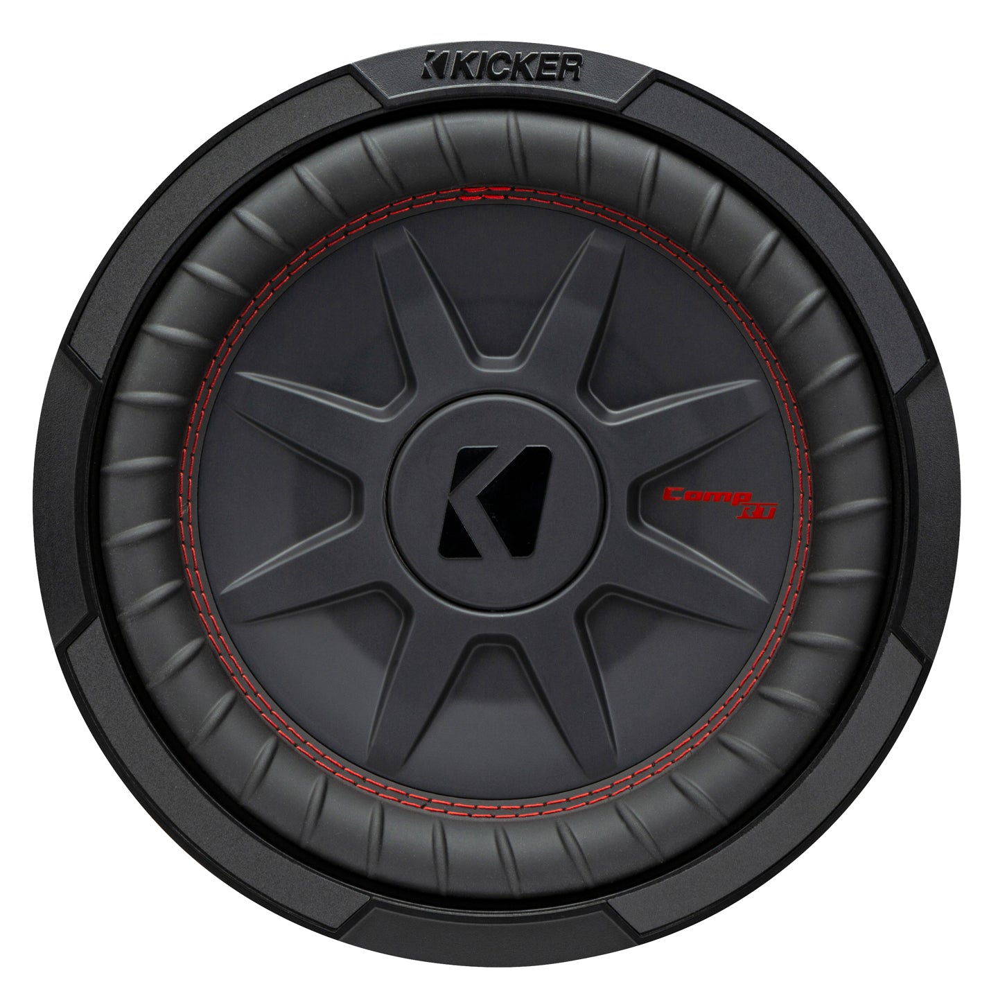 Kicker CWRT12, CompRT Series 12" 4-Ohm Dual Voice Coil Shallow Subwoofer (48CWRT124)