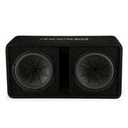 Kicker DCWR122, CompR 12" 2-Ohm Dual Vented Loaded Subwoofers Enclosure (48DCWR122)
