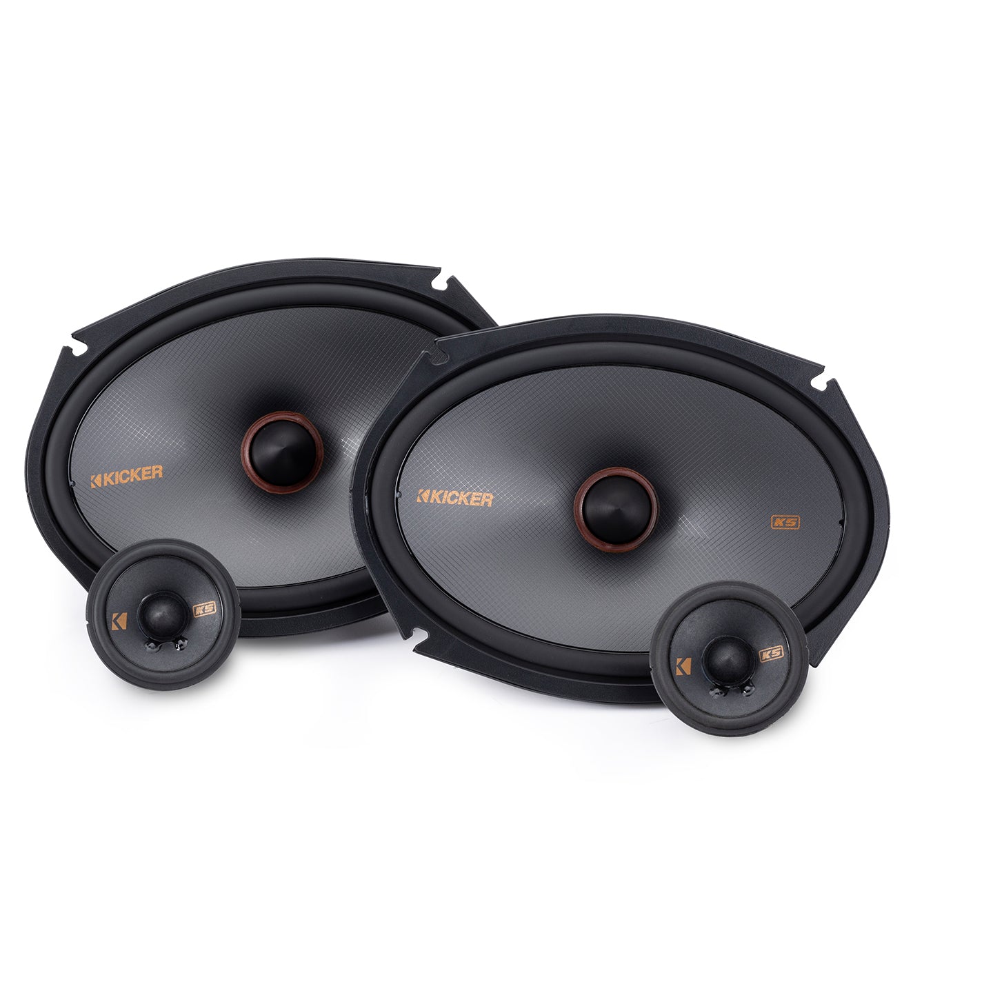 Kicker KSS269, KS Series 6x9" 2-Way Component Speaker  (48KSS269)