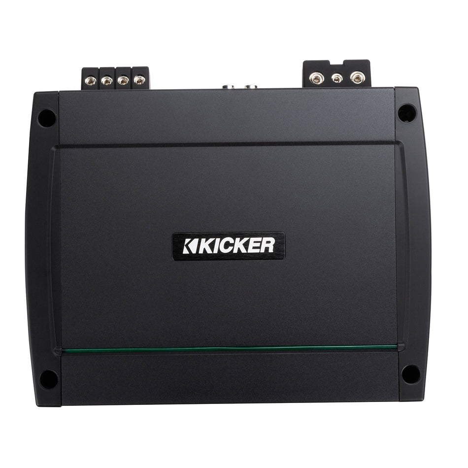 Kicker KXMA4002, KXM Series 2 Channel Class D Full Range Marine Amplifier - 400 Watts (48KXMA4002)