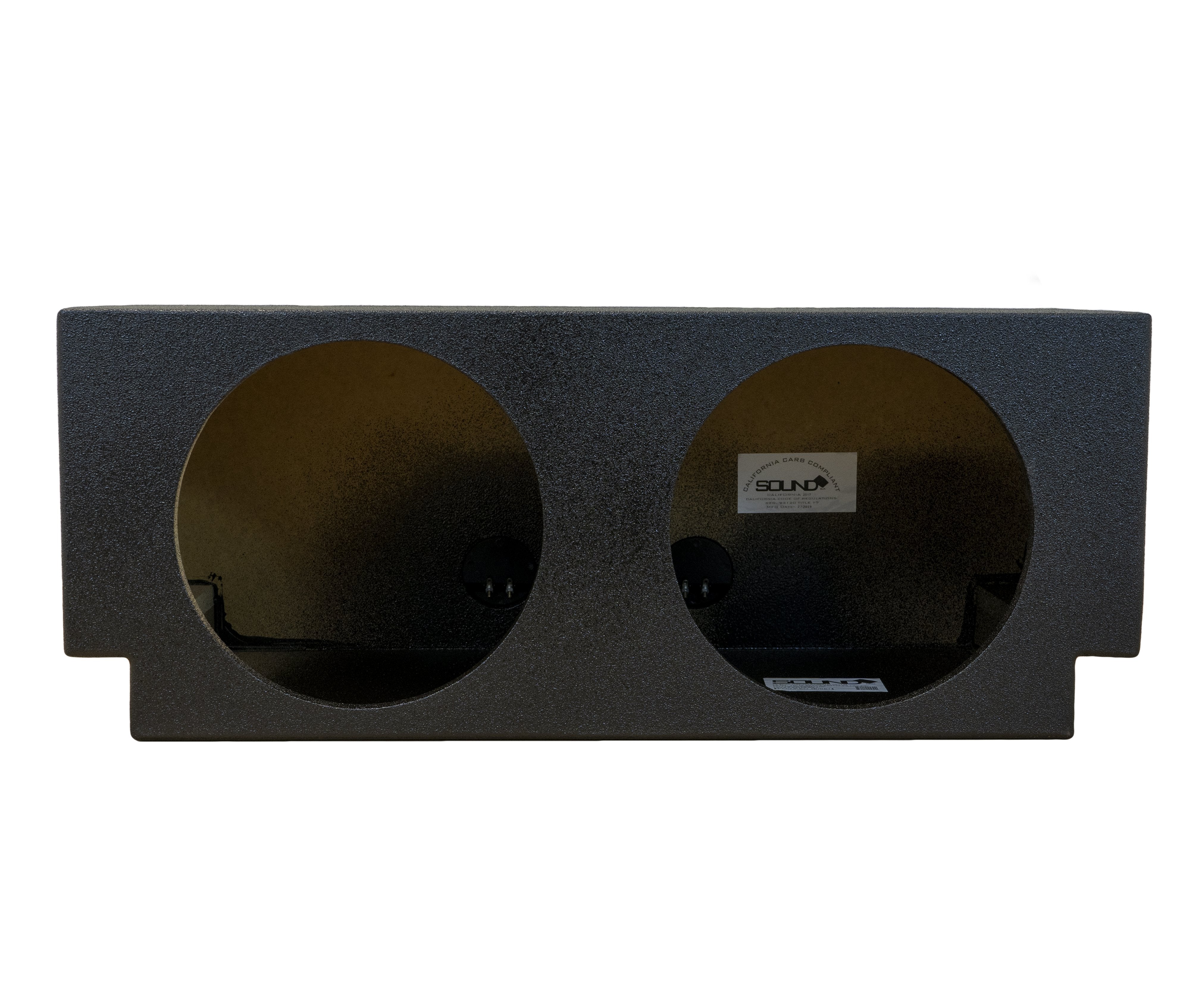 SoundBox Chevy Camaro 2016-2018 Dual 10" Subwoofer Enclosure, BedLiner Finish