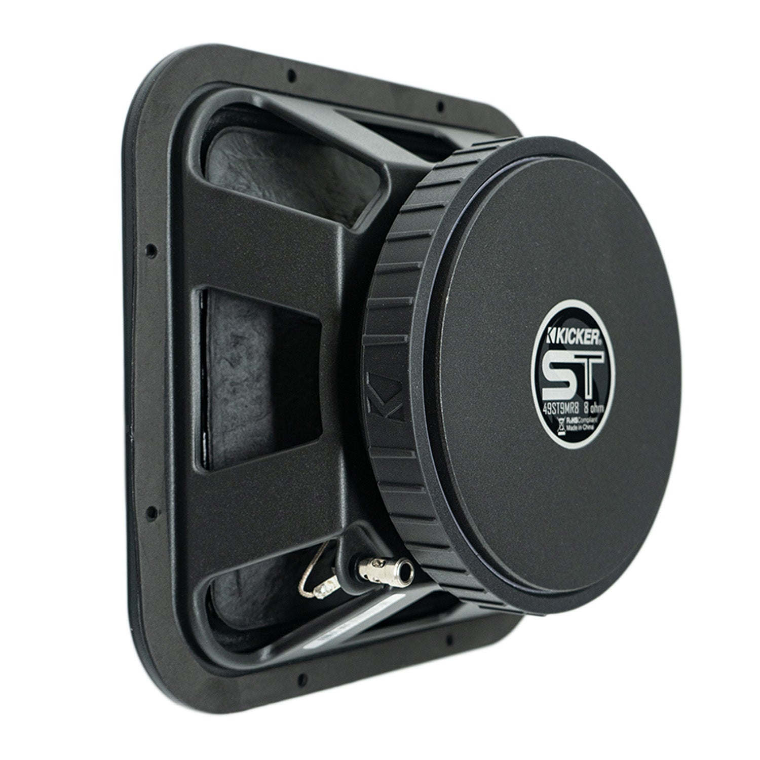 Kicker ST7MR, Street Series 9" 8 Ohm Square Midrange (49ST9MR8)