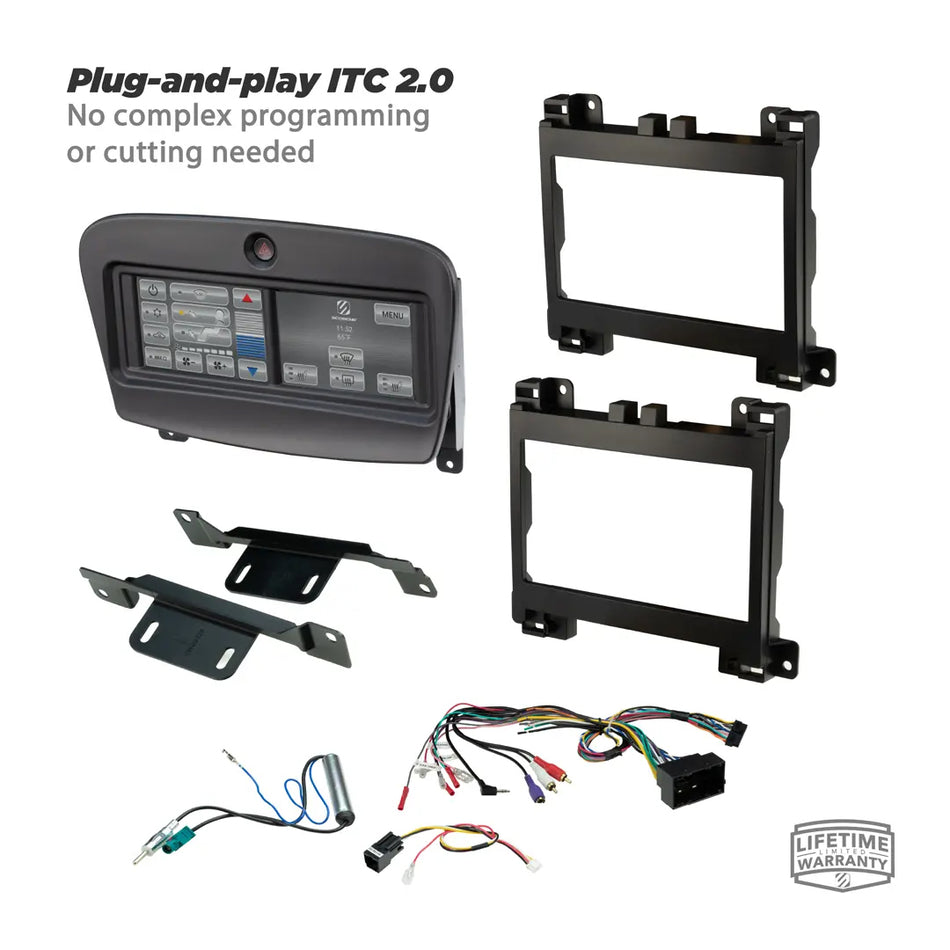 Scosche ITCCR06B, Integrated Touch 2015-Up Dodge Challenger Dash Kit