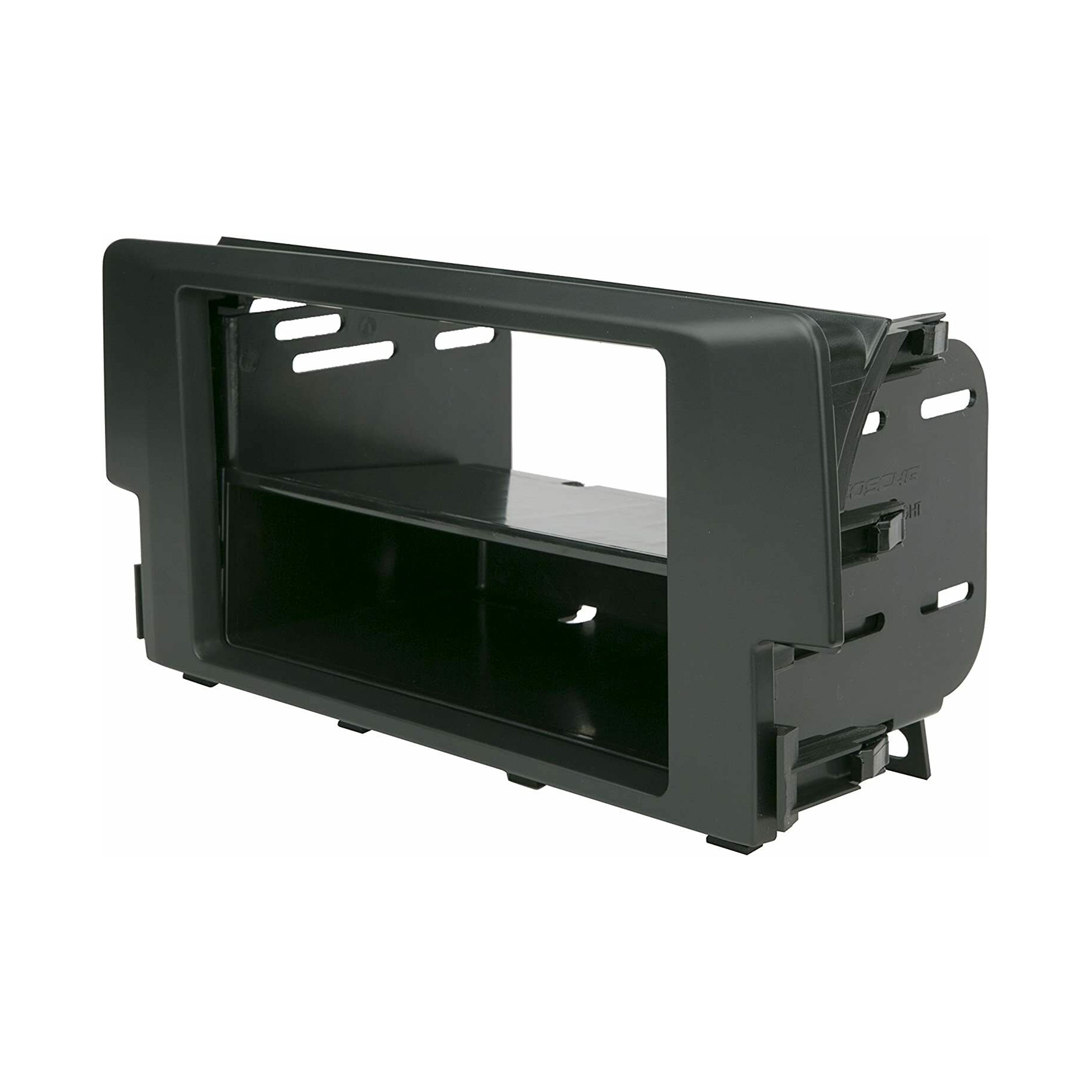 Scosche HA2157HGB, 2016-Up Honda Civic LX ISO Double DIN w/ Pocket Kit (High Gloss Black)
