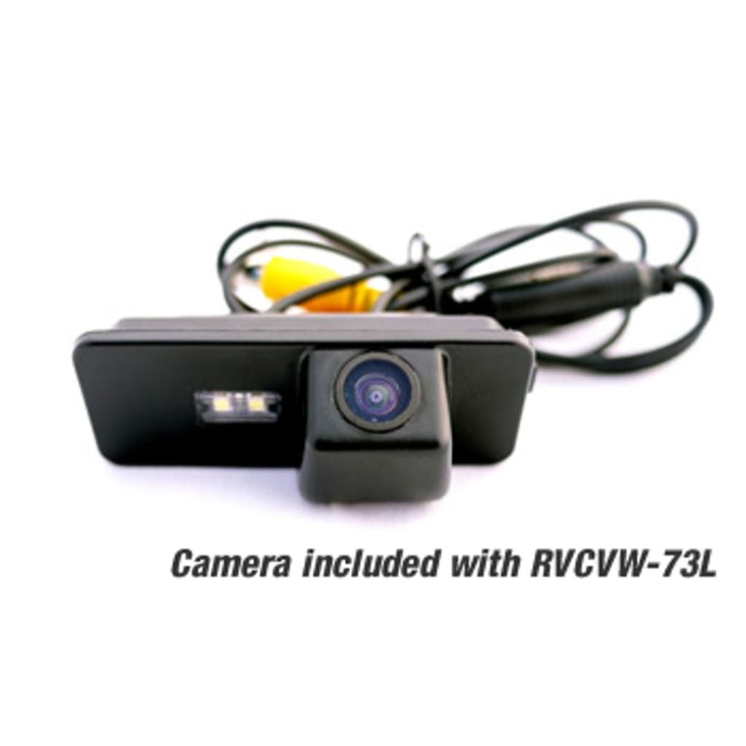 Crux RVCVW-73L, Sightline Safety-View Integration Rear-View Integration Interface & kit for VW Beetle Vehicles with RNS-315 Nav Systems  (White LED LIGHT)