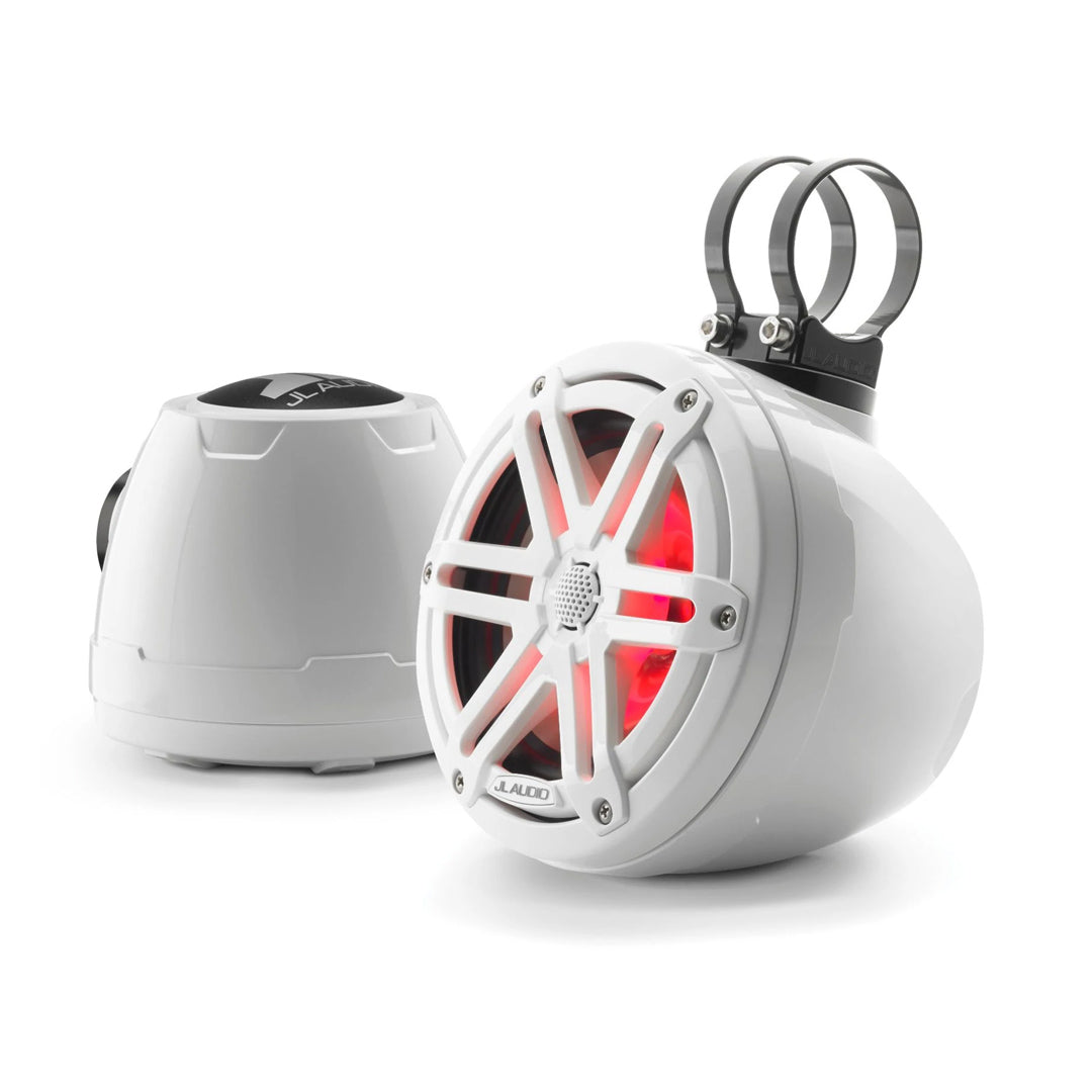 JL Audio M3-650VEX-GW-S-GW-I, M3 Series 6.5" VEX Tower Speakers with LED Lights