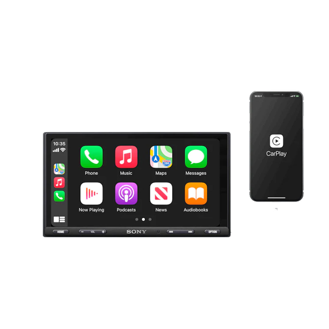 Sony XAV-AX5600, 6.95" Digital Multimedia Receiver Player w/ CarPlay and Android Auto
