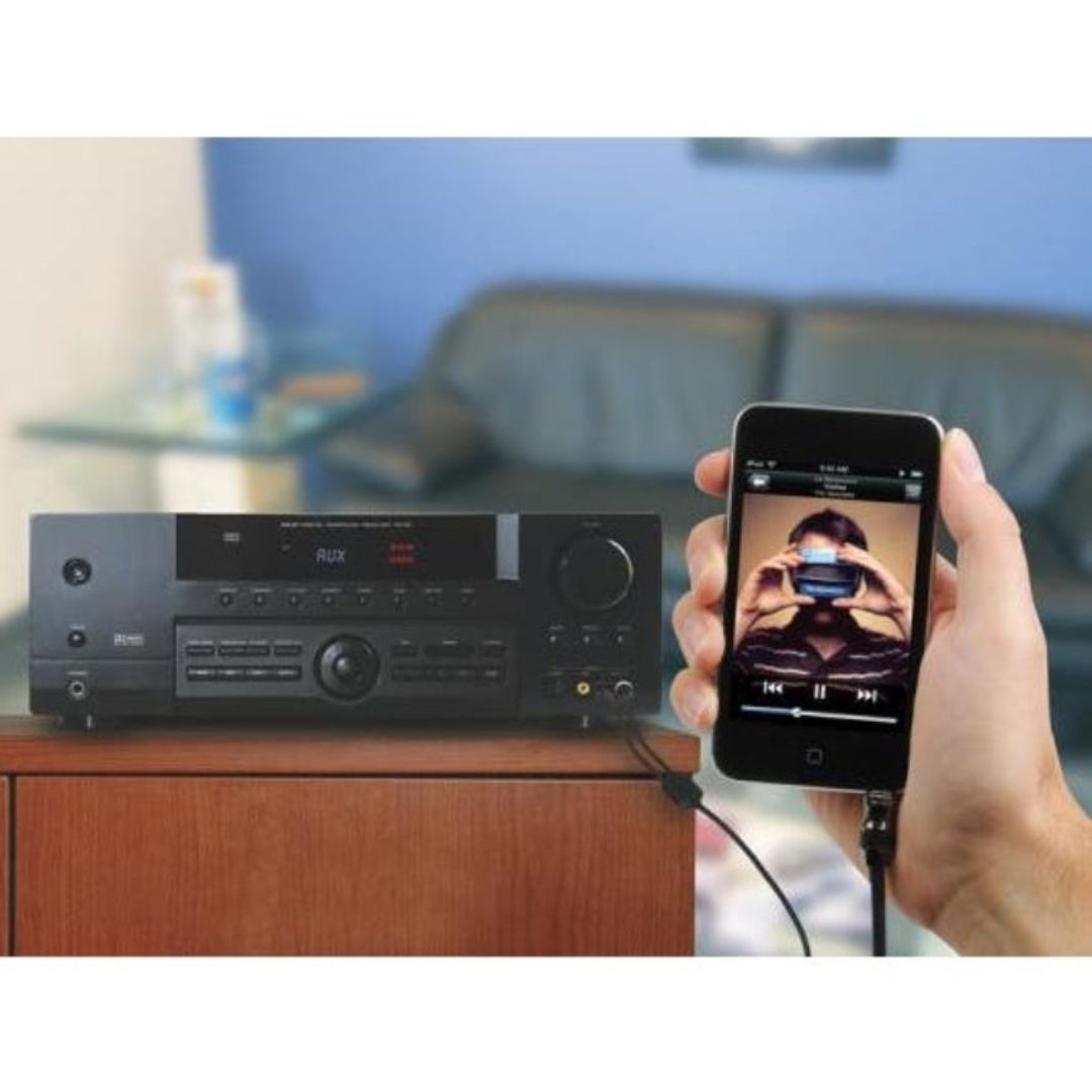 Scosche I6RCA35A, 3.5mm to RCA Cable 6 FT