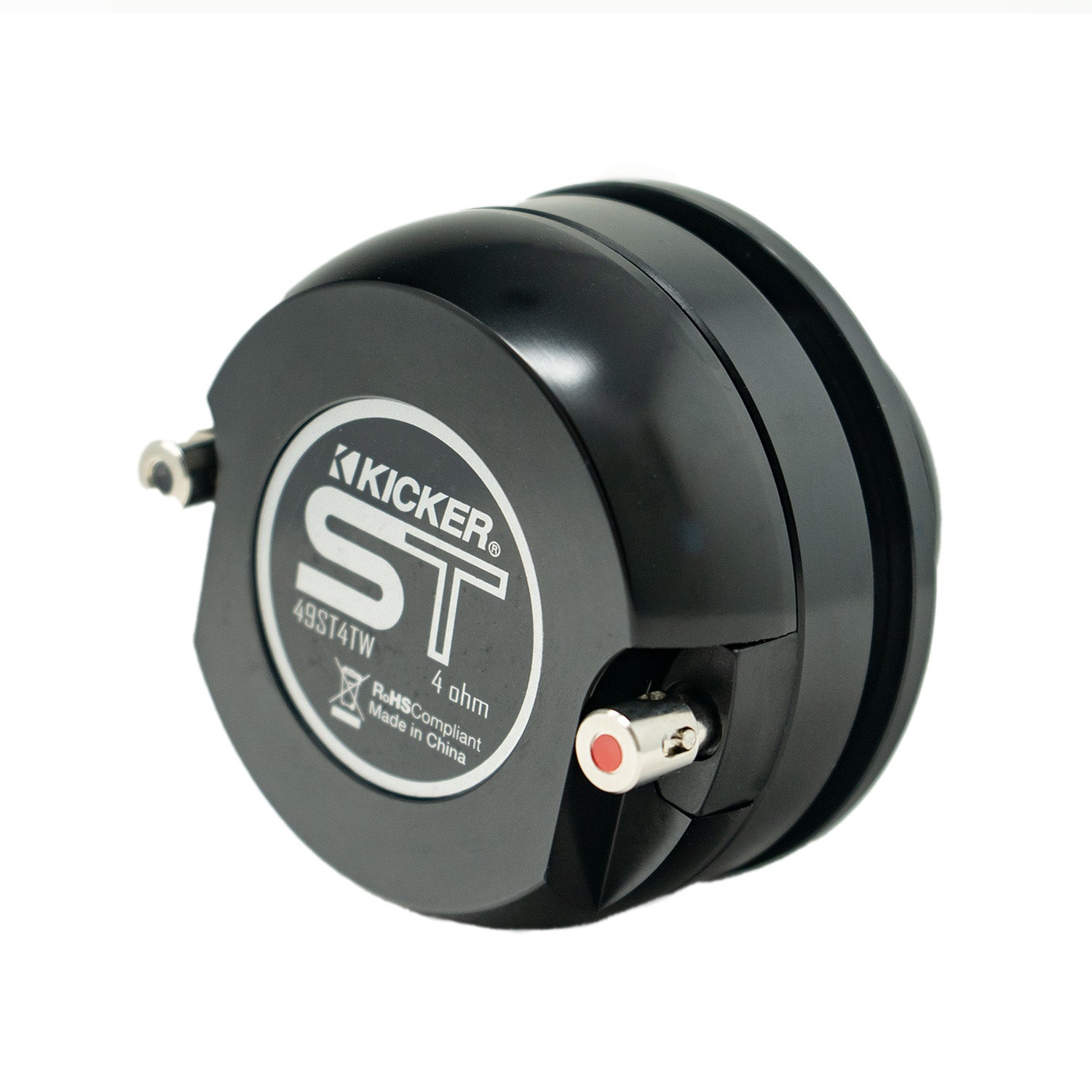 Kicker ST4TW, Pro Audio 1.5" Dual Mount Bullet Tweeter (49ST4TW)