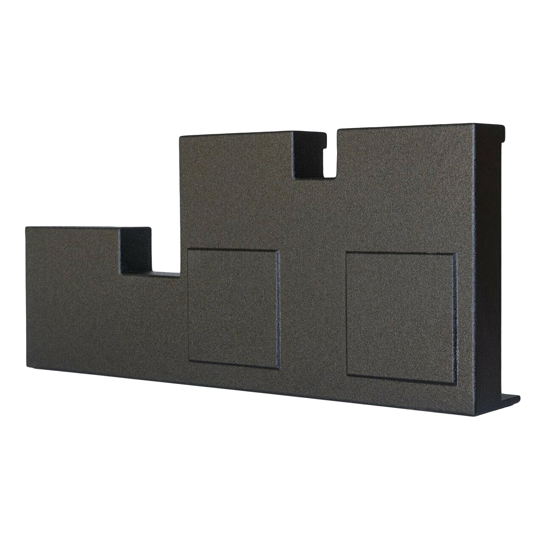 SoundBox Toyota Tundra Double Cab 2007-2017 Dual 12" Downfire Subwoofer Enclosure, BedLiner Finish