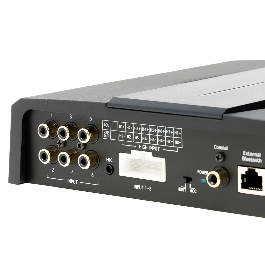 Alpine PXE-C80-88, Optim8 8-Channel Sound Processor & Amplifier w/ Sound Tuning