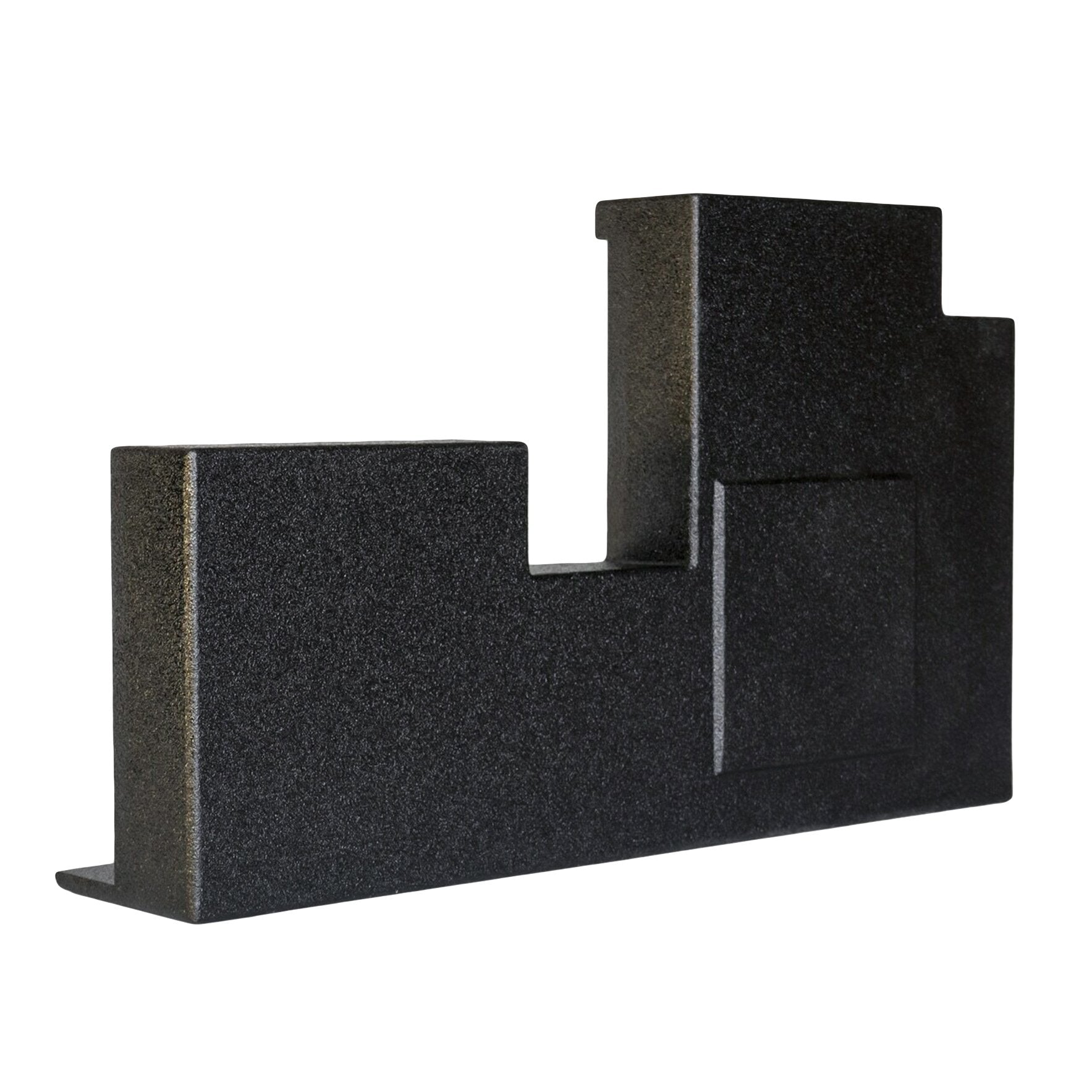 SoundBox Toyota Tundra Double Cab 2007-2017 Single 10" Downfire Subwoofer Enclosure, BedLiner Finish