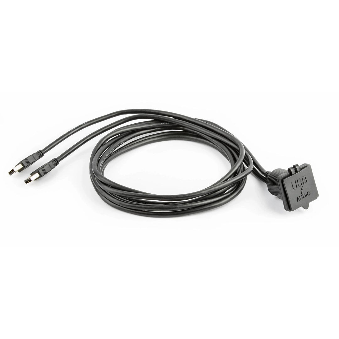 JL Audio XMD-USB2X-PNL, Dual USB Port for Panel-Mounting