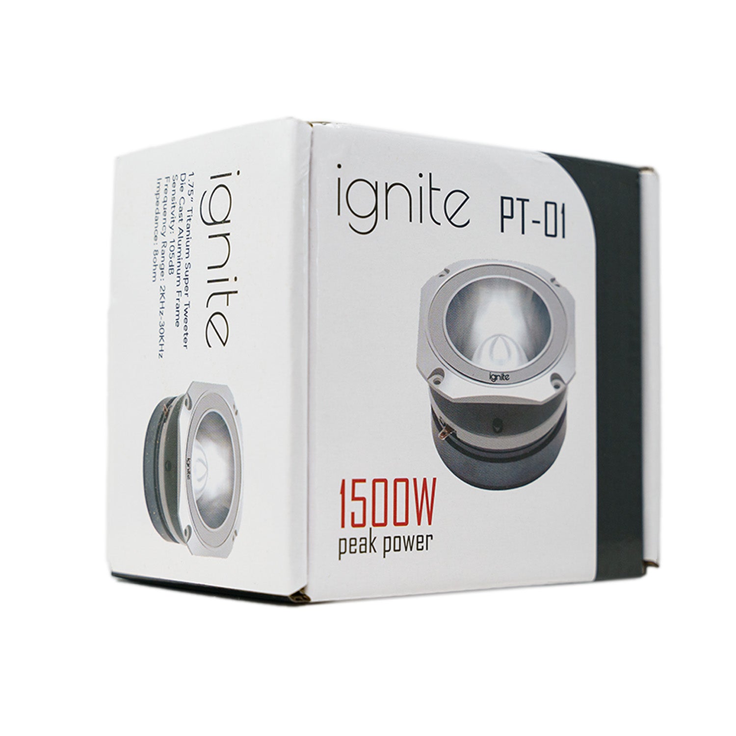 Ignite Pro PT-01, Titanium 4" Bullet Super Tweeter - 3000W Peak