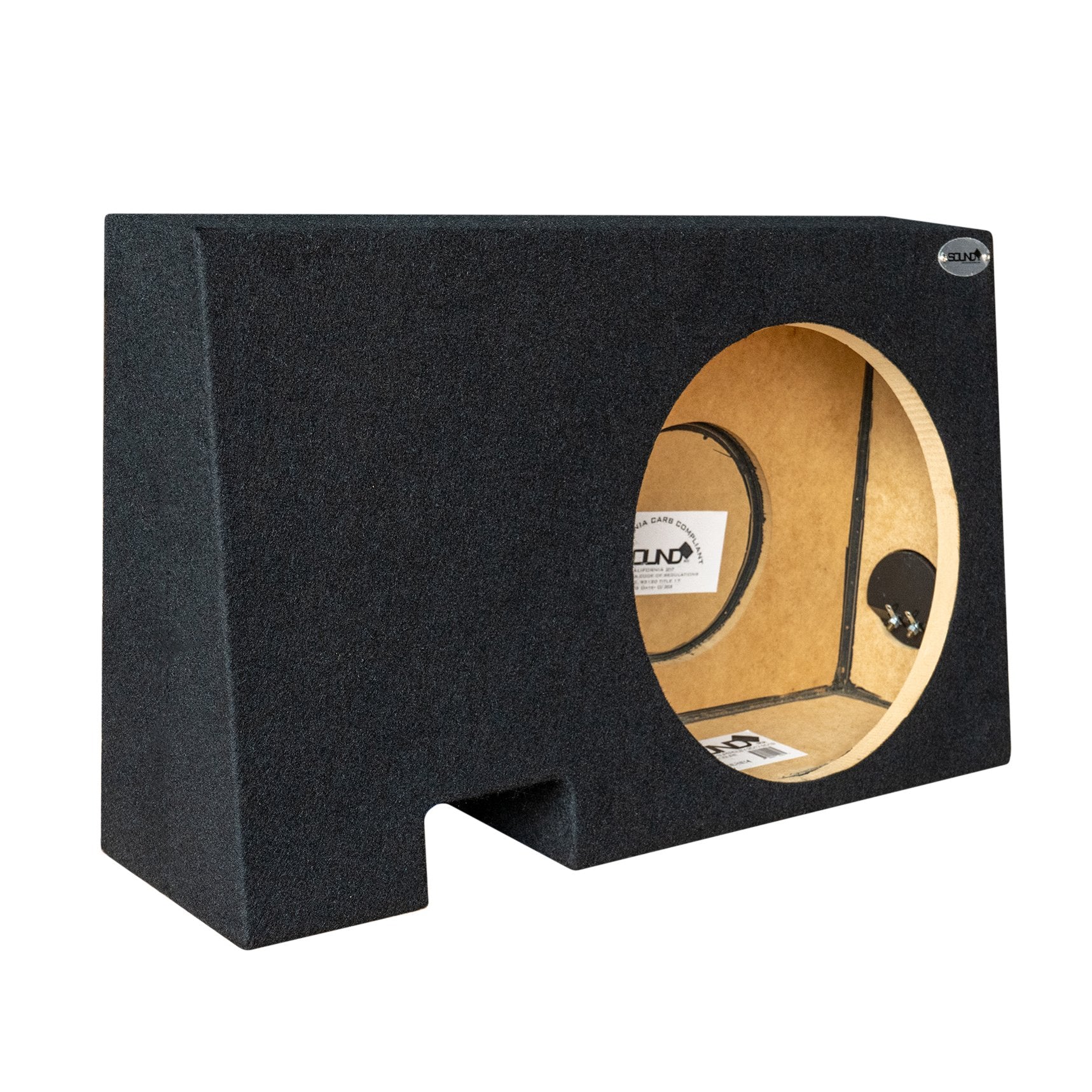 SoundBox Ford F250/F350 SuperDuty (CrewCab) 2017-2019 Single 10" Upfire Subwoofer Enclosure