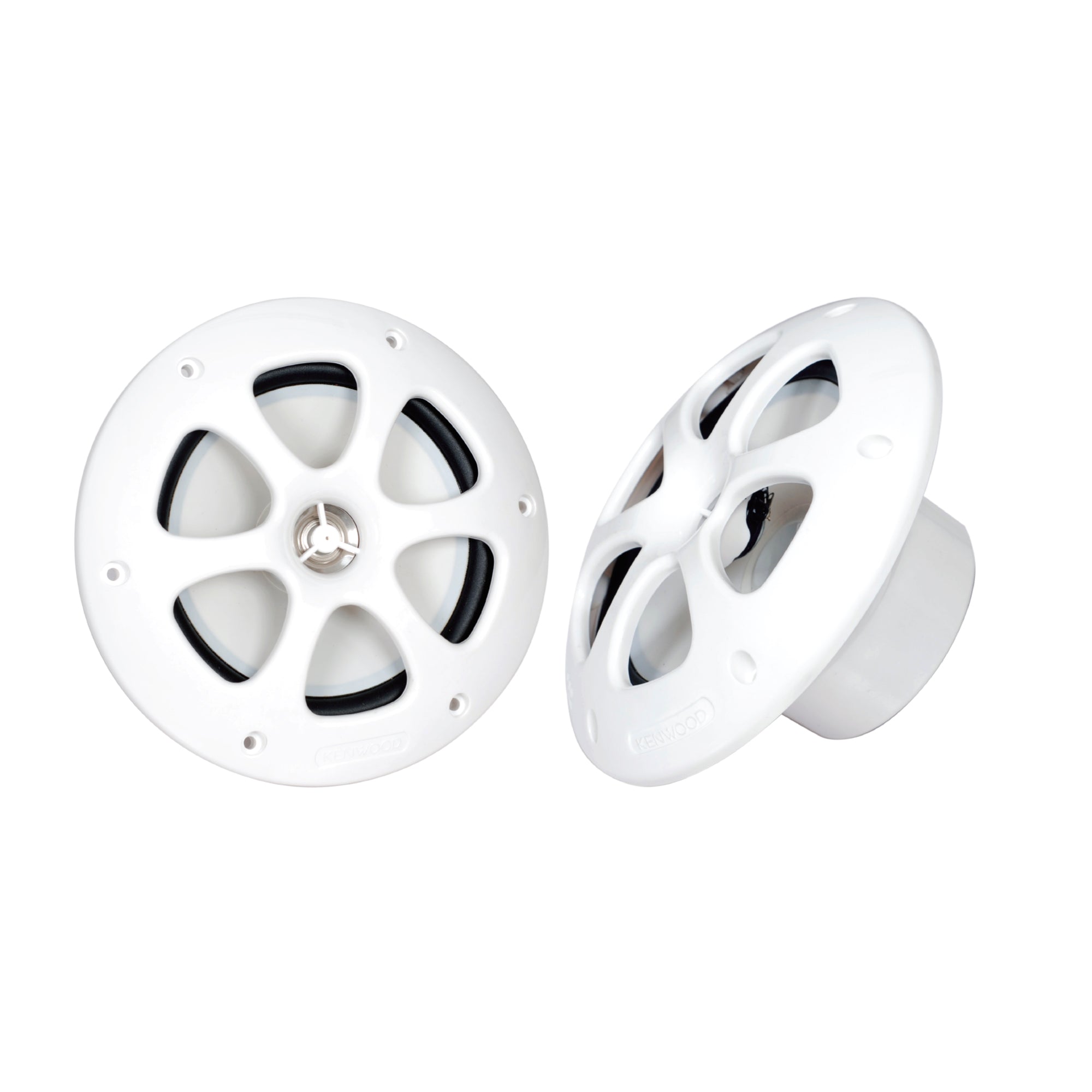 Kenwood KFC-1613MRW, 6.2" 2-Way Marine / Motorsports Speaker - 100W Peak (White)