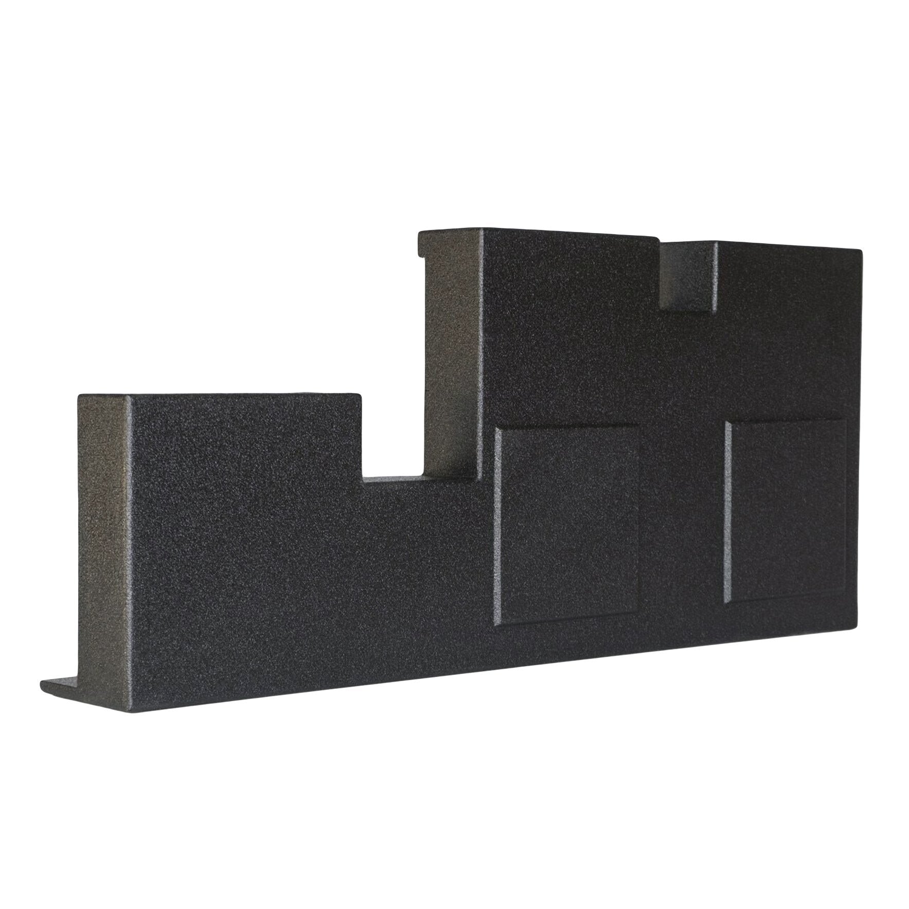 SoundBox Toyota Tundra Double Cab 2007-2017 Dual 12" Downfire Subwoofer Enclosure, BedLiner Finish