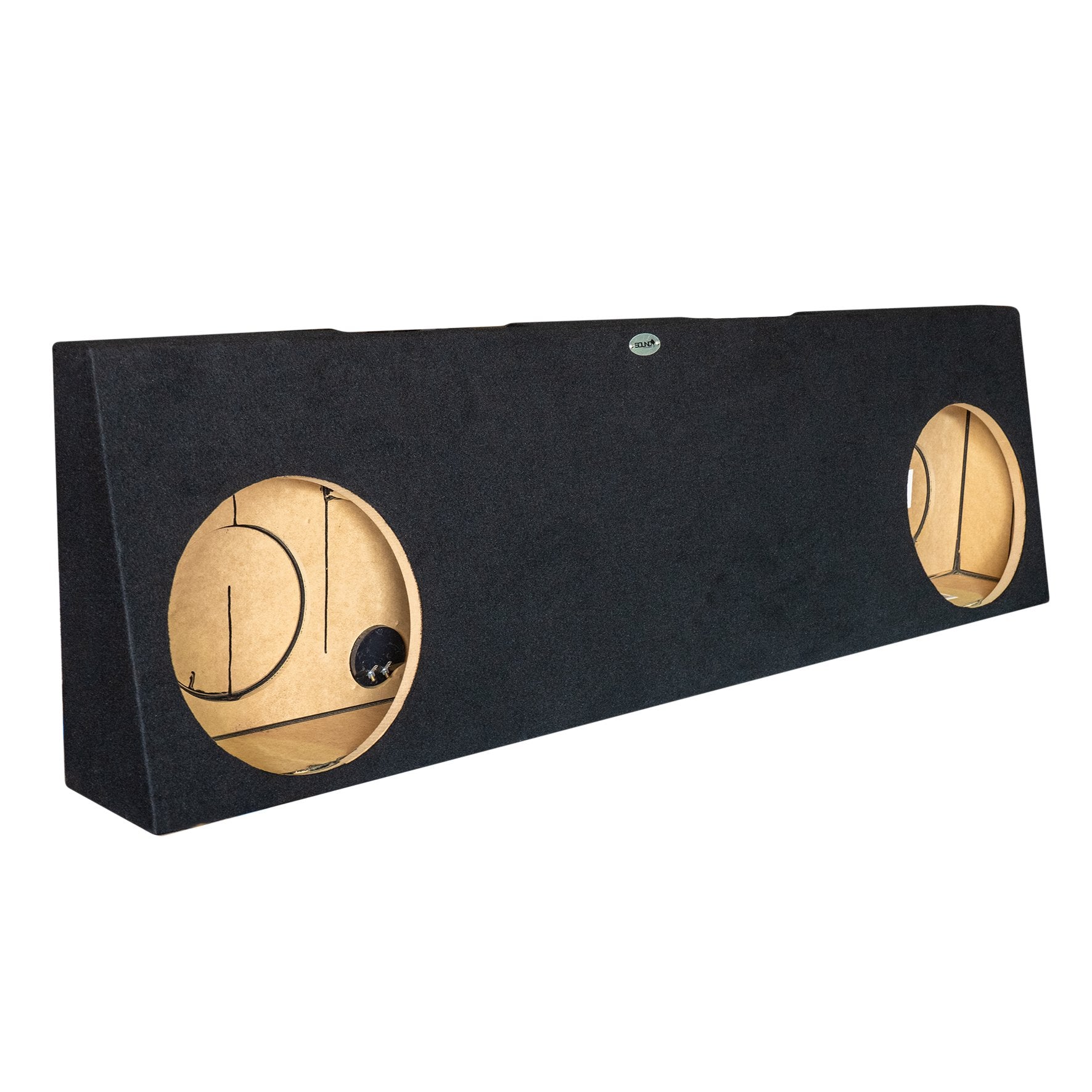 SoundBox Ford F250/F350/F450 SuperDuty Crew Cab 2004-2016 12" Frontfire Subwoofer Enclosure