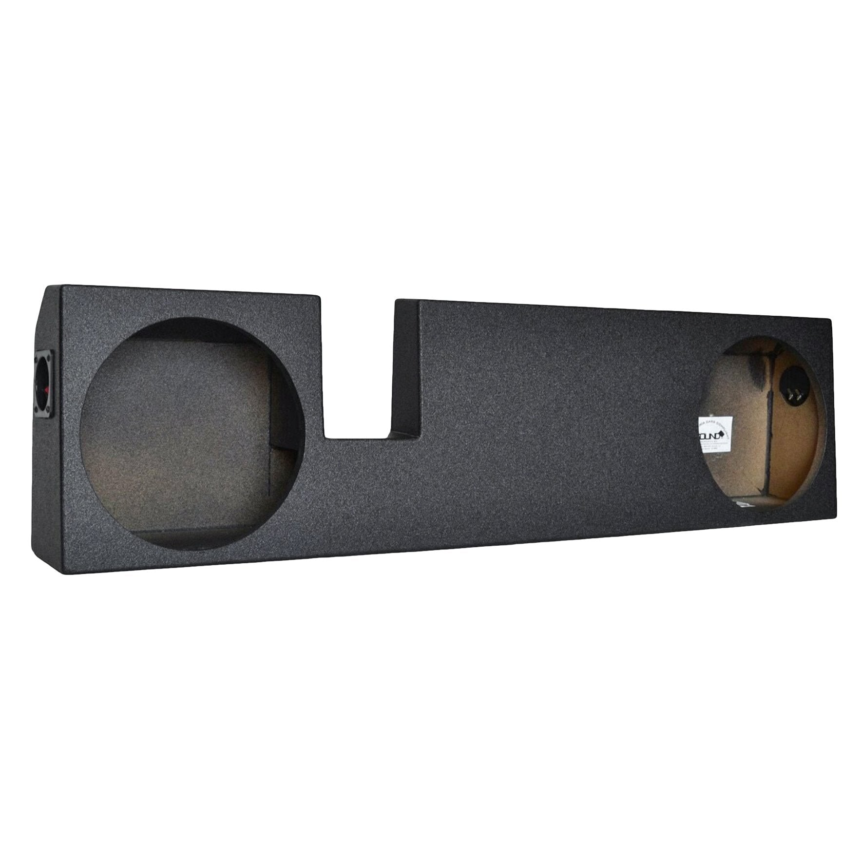 SoundBox Ford F-150 SuperCrew (CrewCab) / SuperCab (Extended Cab) 2004-2008 Dual 10" Upfire Subwoofer Enclosure