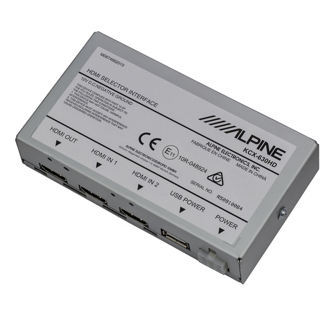 Alpine KCX-630HD, HDMI Switcher for Alpine Digital Media and Restyle Navigation Receivers