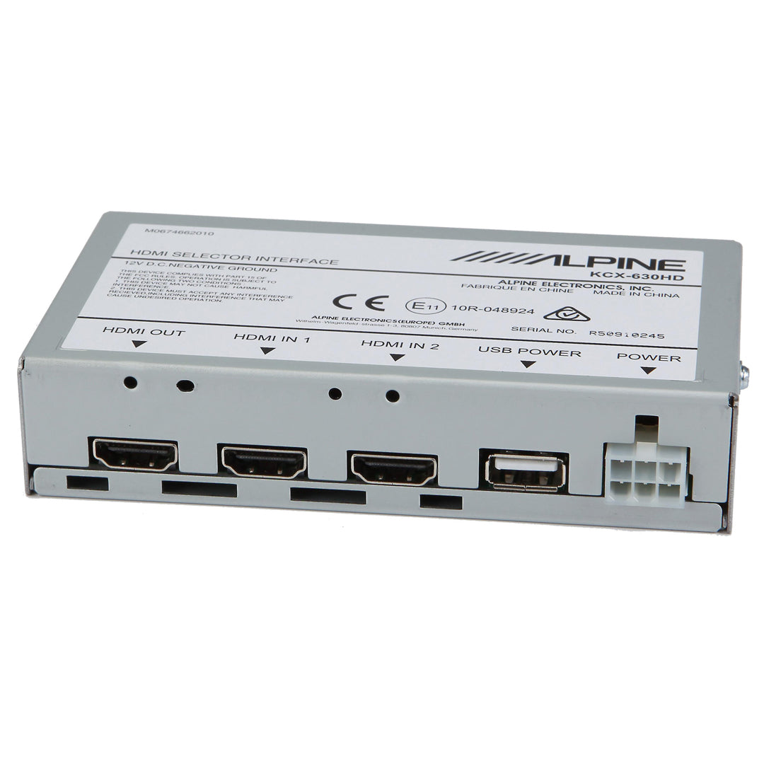 Alpine KCX-630HD, HDMI Switcher for Alpine Digital Media and Restyle Navigation Receivers
