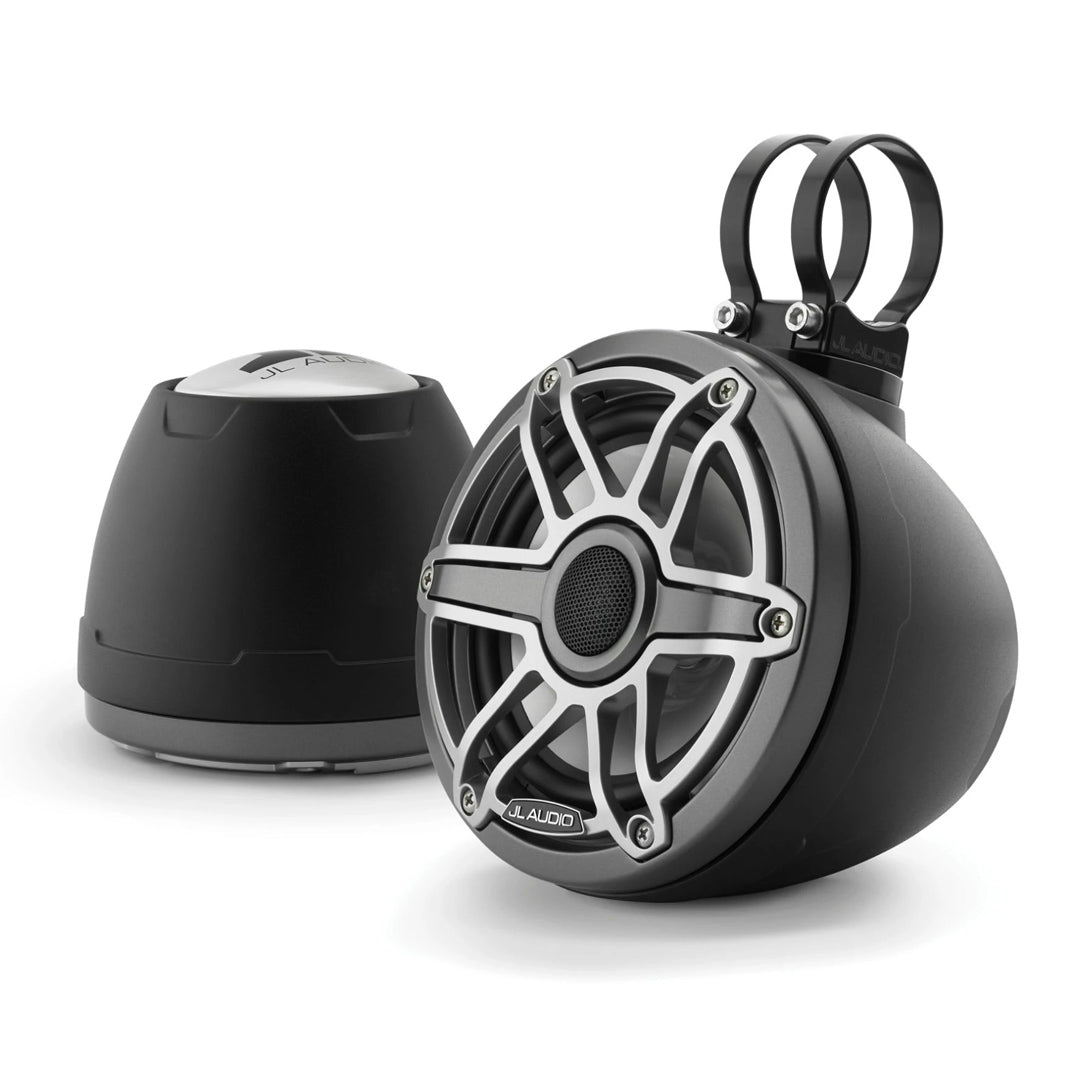 JL Audio M6-650VEX-MB-S-GMTI, M6 Series 6.5" VEX Tower Speakers