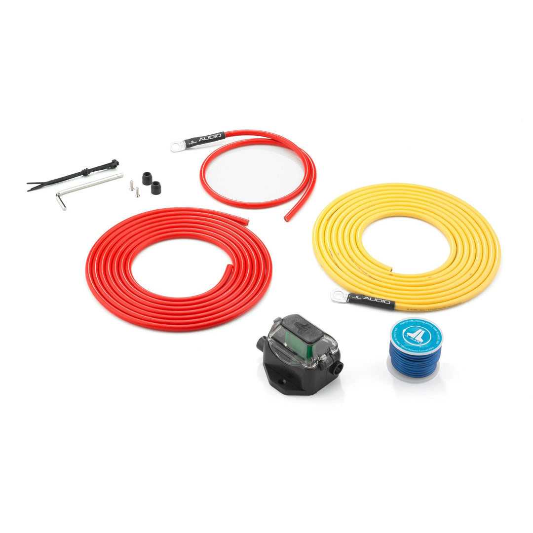 JL Audio XMD-PCS30A-1-L12, 9 Gauge Marine Amplifier Wiring Kit - 12 Feet