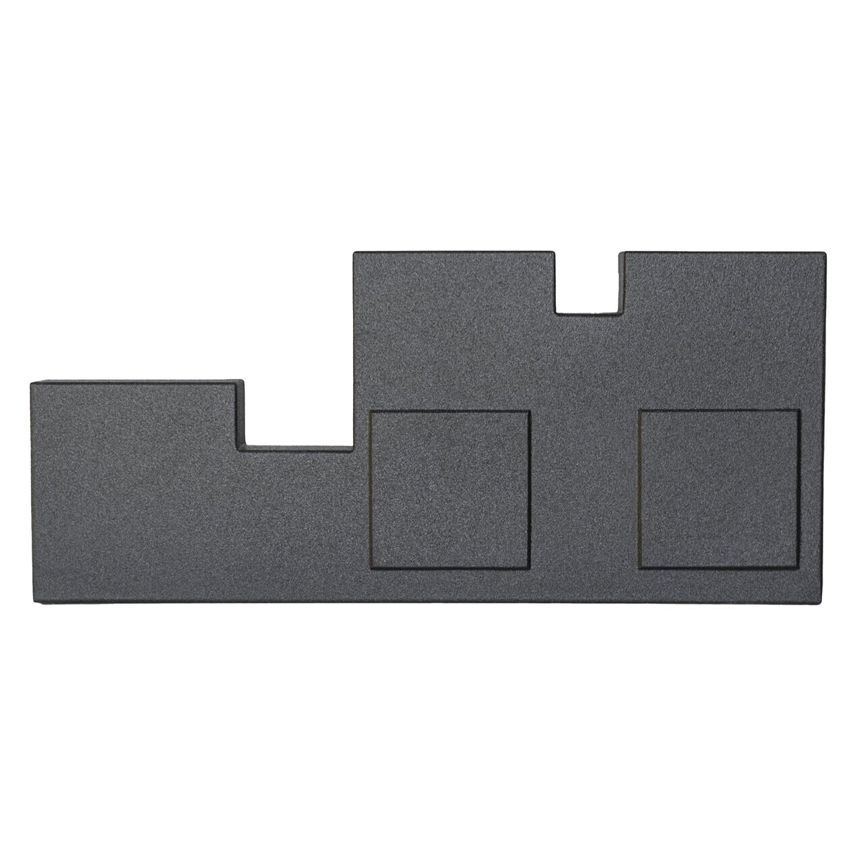 SoundBox Toyota Tundra Double Cab 2007-2017 Dual 10" Downfire Subwoofer Enclosure, BedLiner Finish