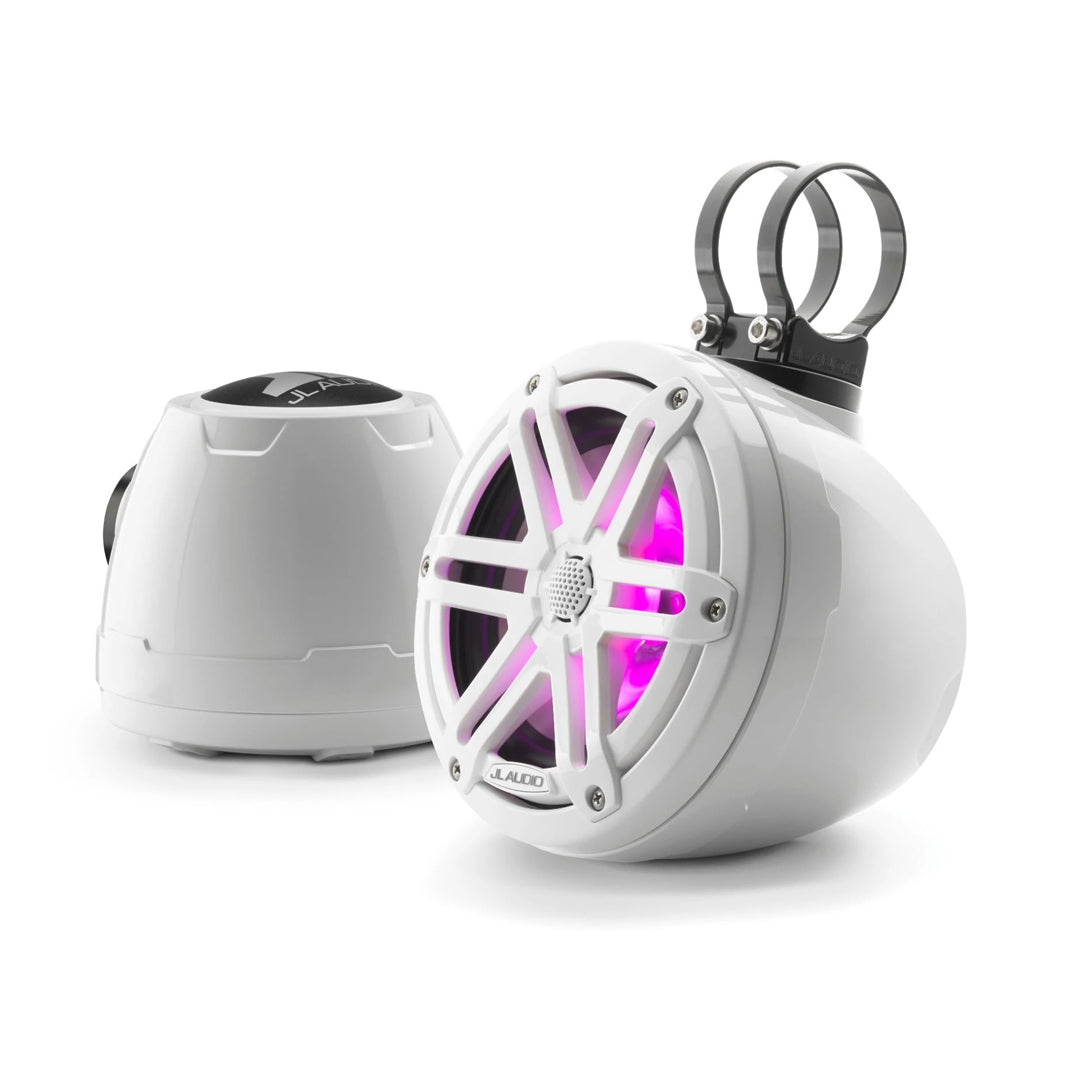 JL Audio M3-650VEX-GW-S-GW-I, M3 Series 6.5" VEX Tower Speakers with LED Lights