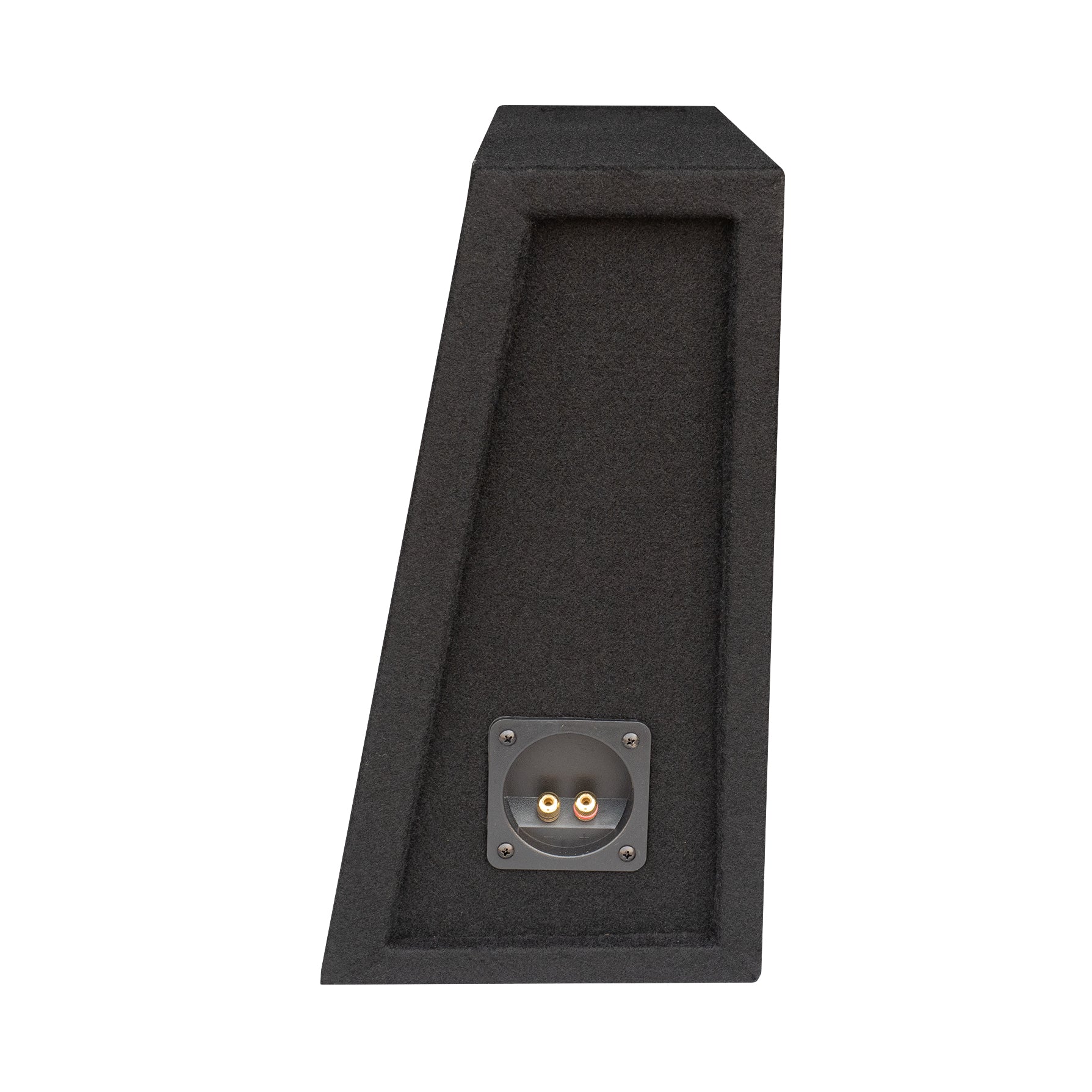 SoundBox Universal Single 10" Vented Wedge Truck Subwoofer Enclosure (Pair)