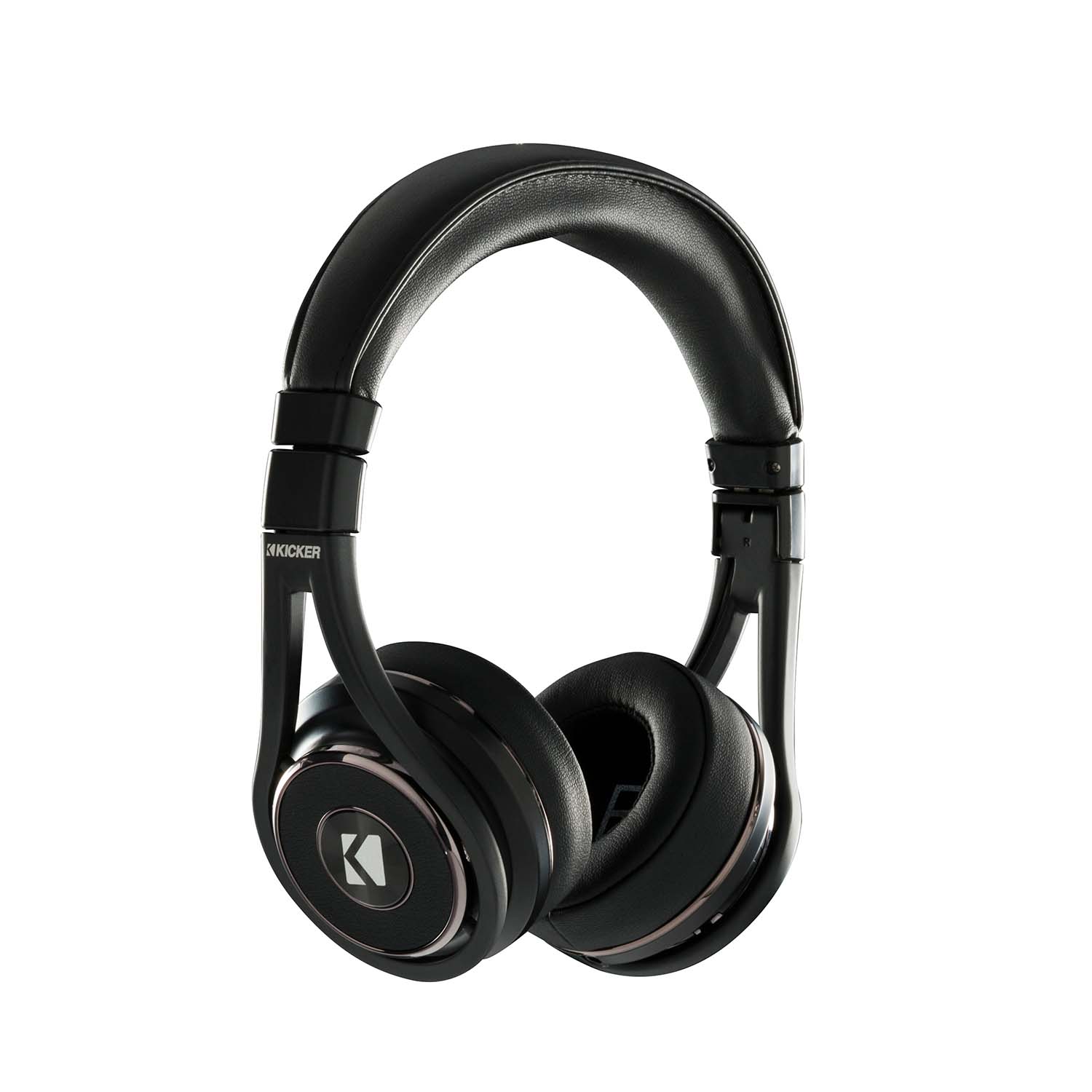 Kicker HPBT, Use with Siri® and Google™ assistants; 20 hr battery life; detachable cable and storage bag (45HPBT)