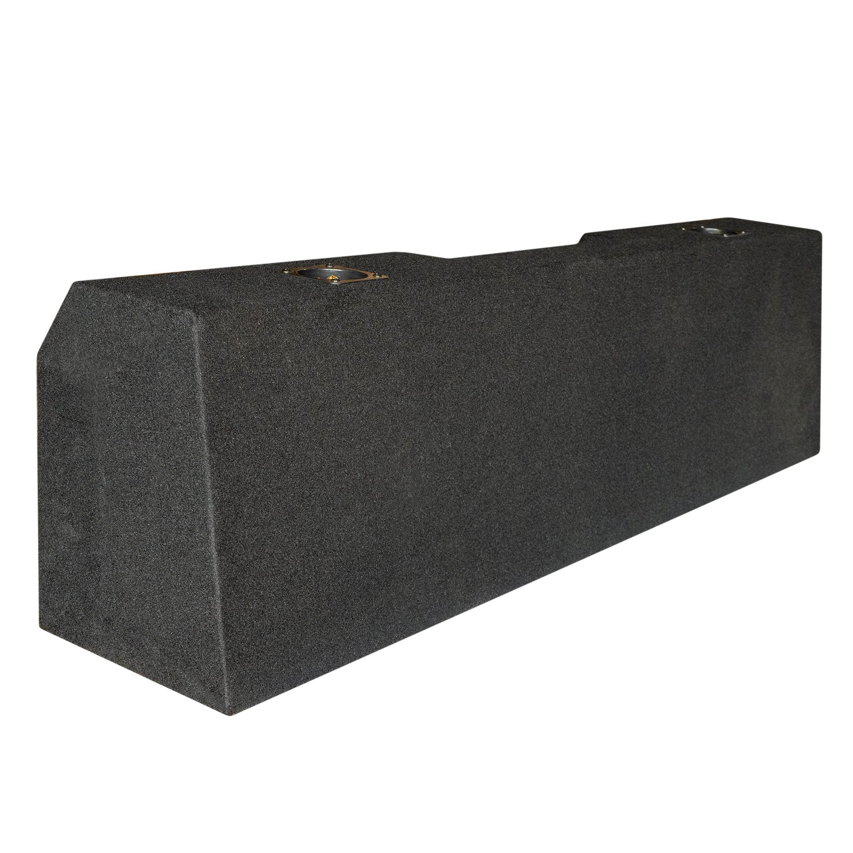 SoundBox Nissan Titan King Cab/ Ext Cab 2004-2019 Dual 10" Downfire Subwoofer Enclosure