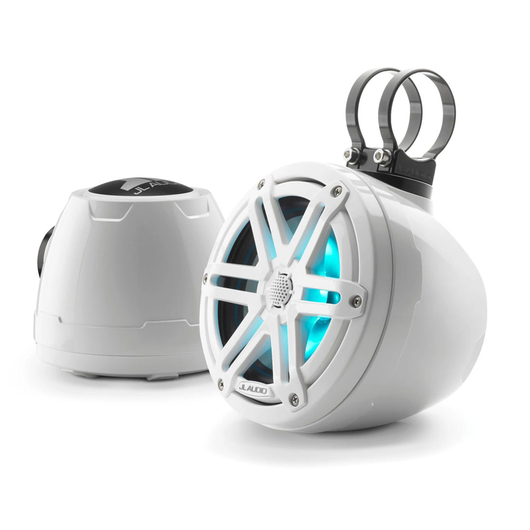 JL Audio M3-650VEX-GW-S-GW-I, M3 Series 6.5" VEX Tower Speakers with LED Lights