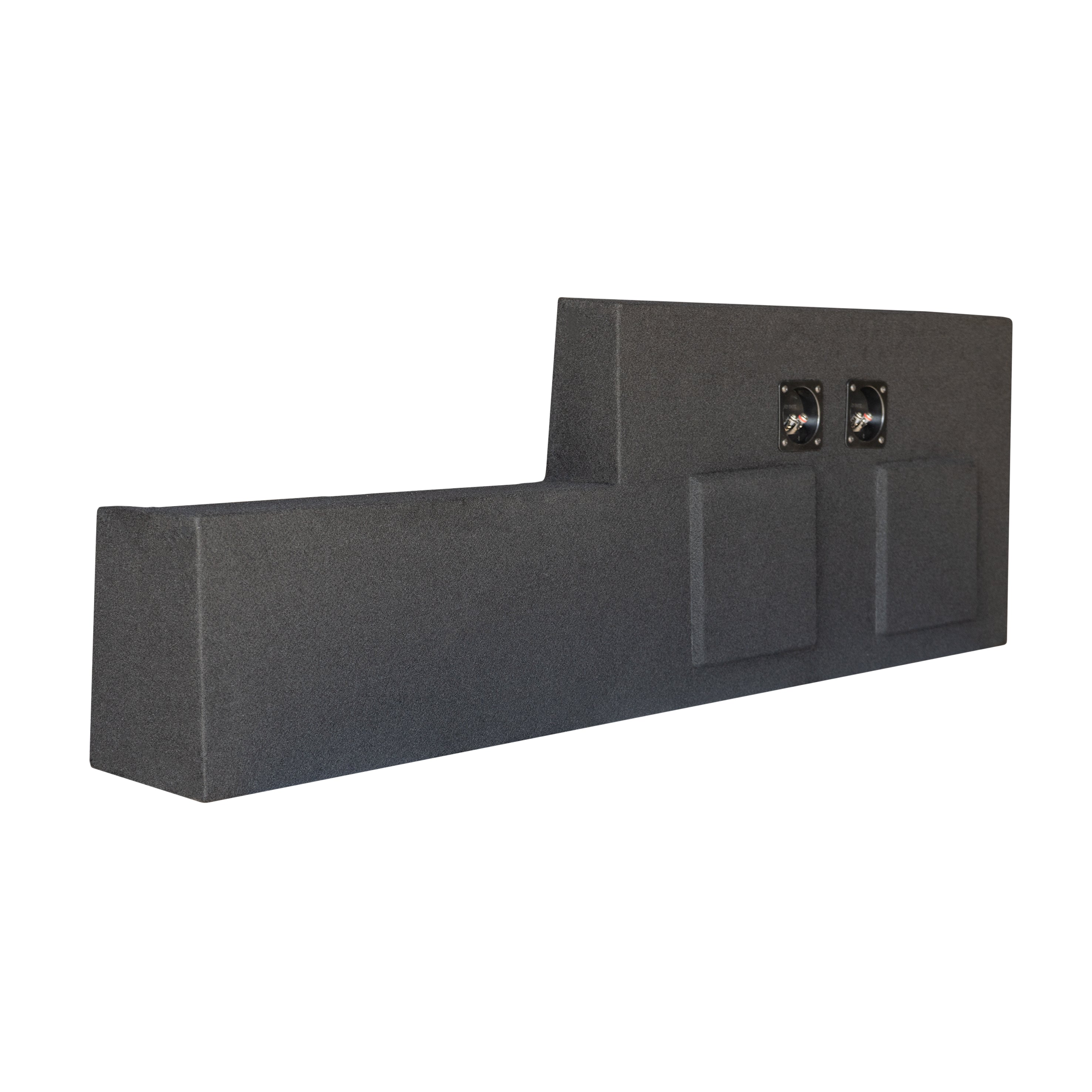 SoundBox Ford F150/F250/F350 Extended Cab 2017-2019 Dual 10" Downfire Subwoofer Enclosure