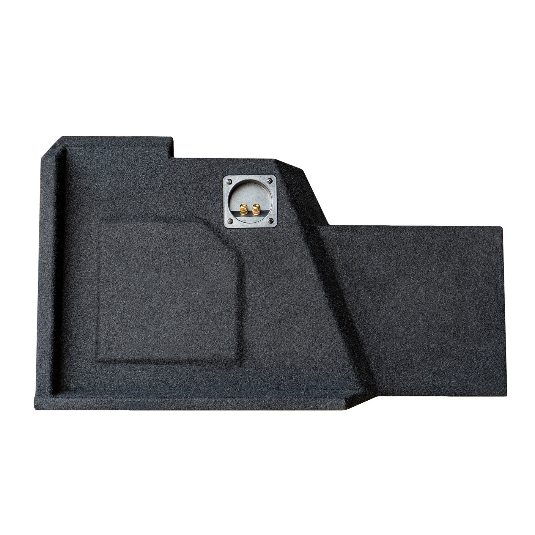 SoundBox Chevy Silverado/ GMC Sierra Double (Extended) Cab 2014-2018 Single 12" Upfire Subwoofer Enclosure