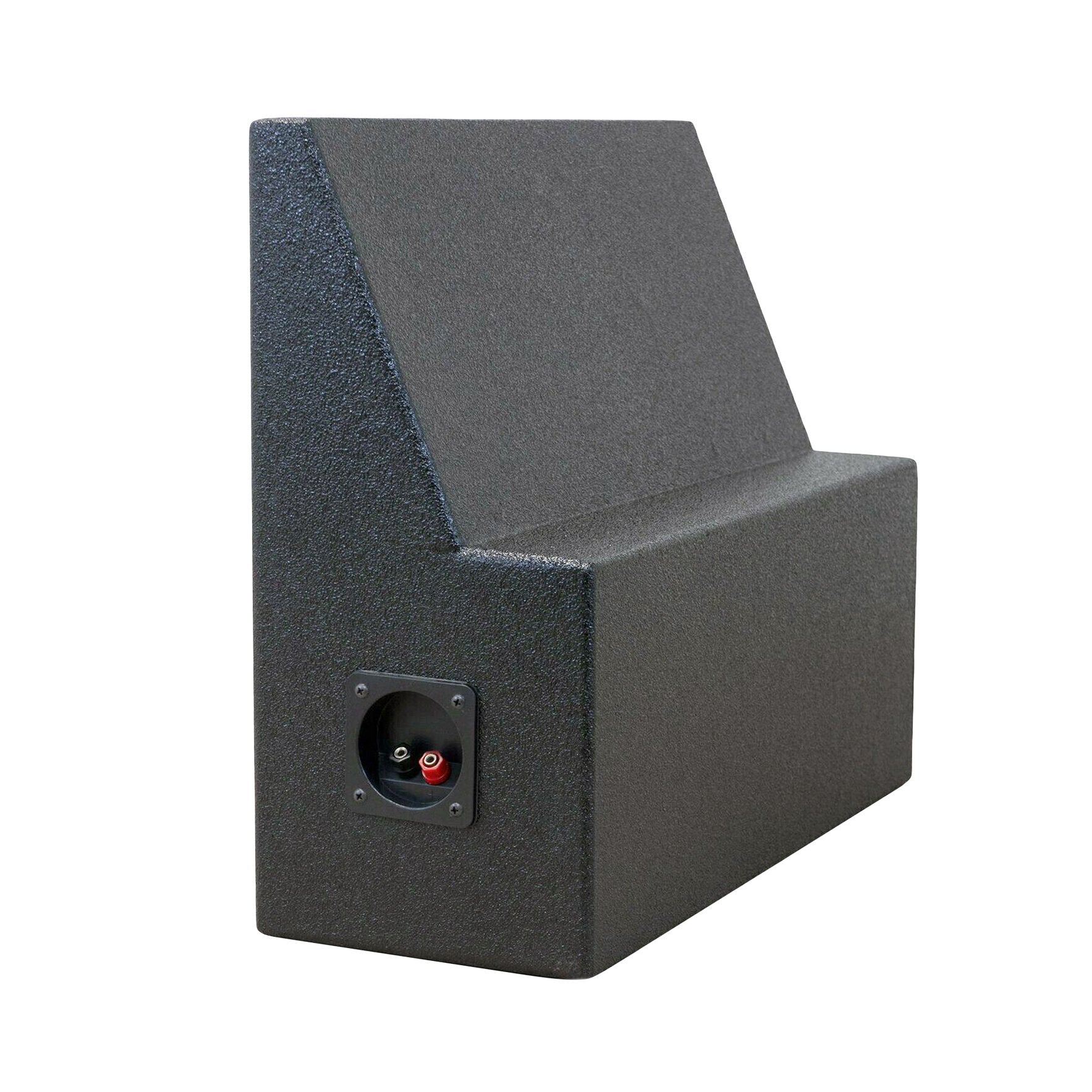 SoundBox Chevy Corvette C5 Z06 1997-2004 Single 10" Upfire Subwoofer Enclosure, BedLiner Finish