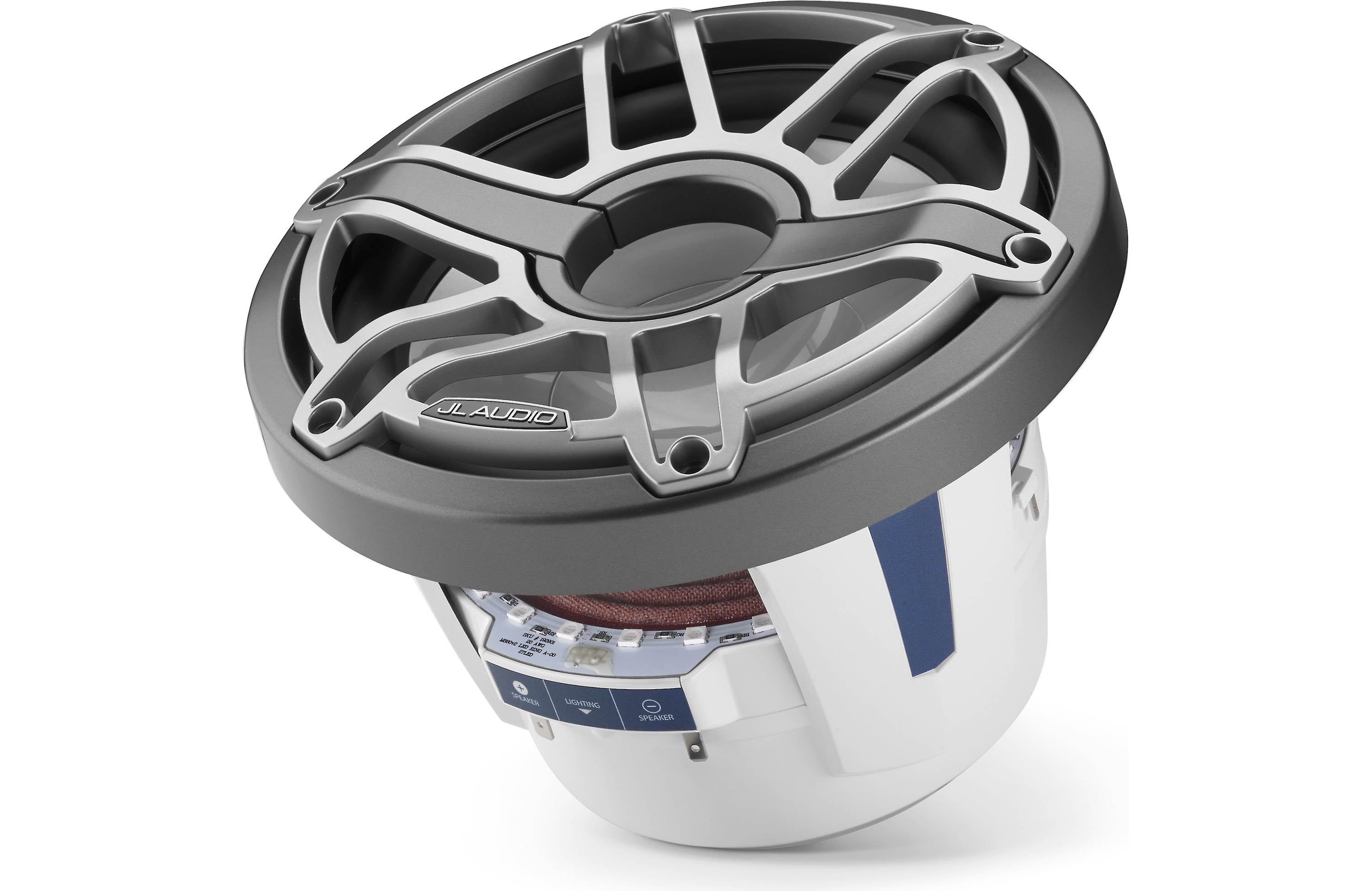 JL Audio M6-8W-S-GmTi-i-4, M6 Series 8" Single 4 Ohm Marine Subwoofer Driver