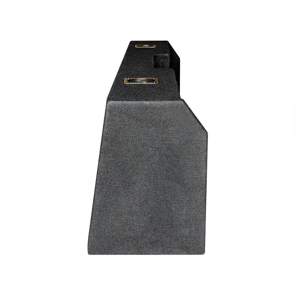 SoundBox Nissan Titan King Cab/ Ext Cab 2004-2019 Dual 12" Downfire Subwoofer Enclosure