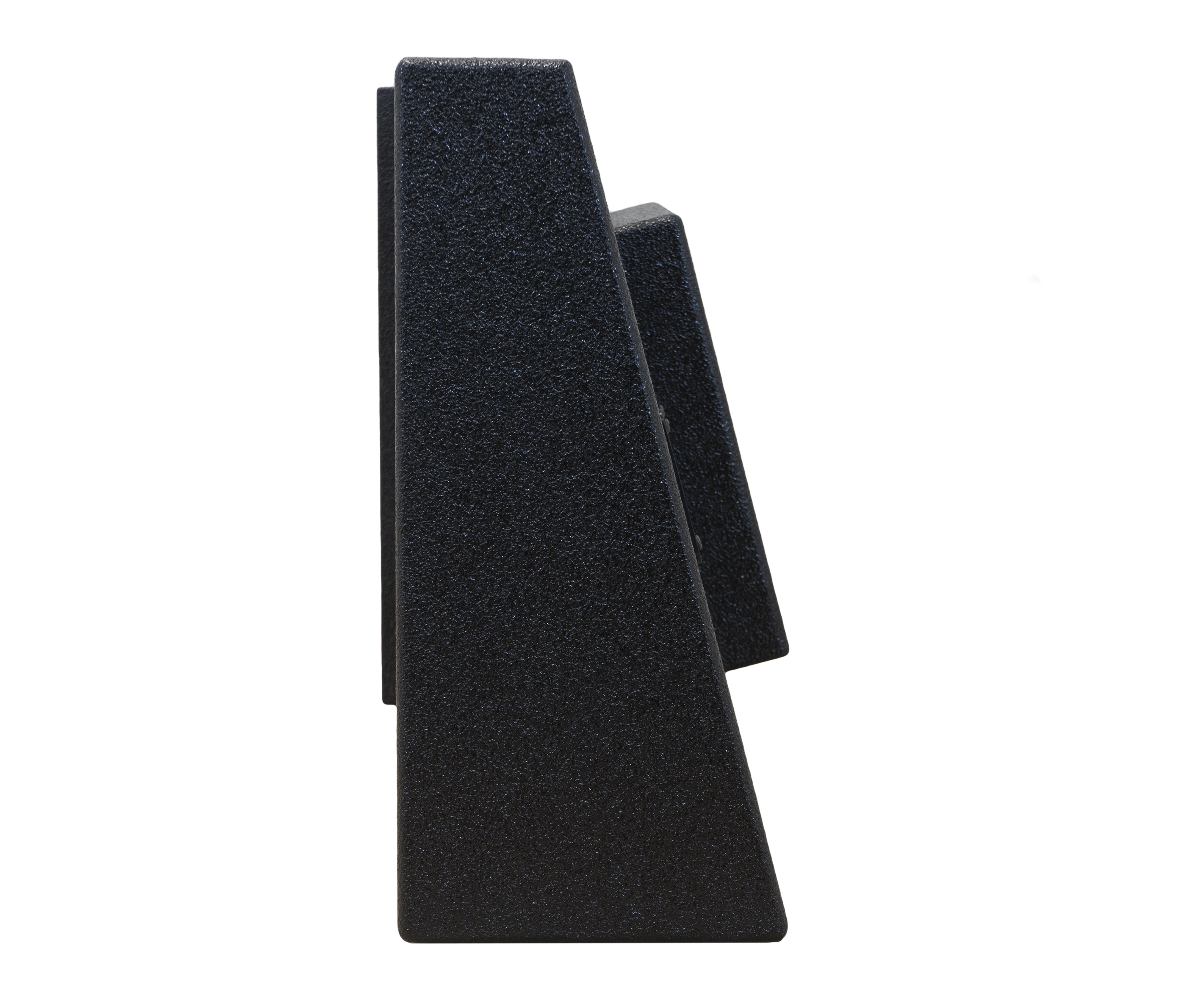 SoundBox Chevy Silverado/ GMC Sierra Crew Cab 2008-2013 Single 12" Downfire Subwoofer Enclosure, BedLiner Finish