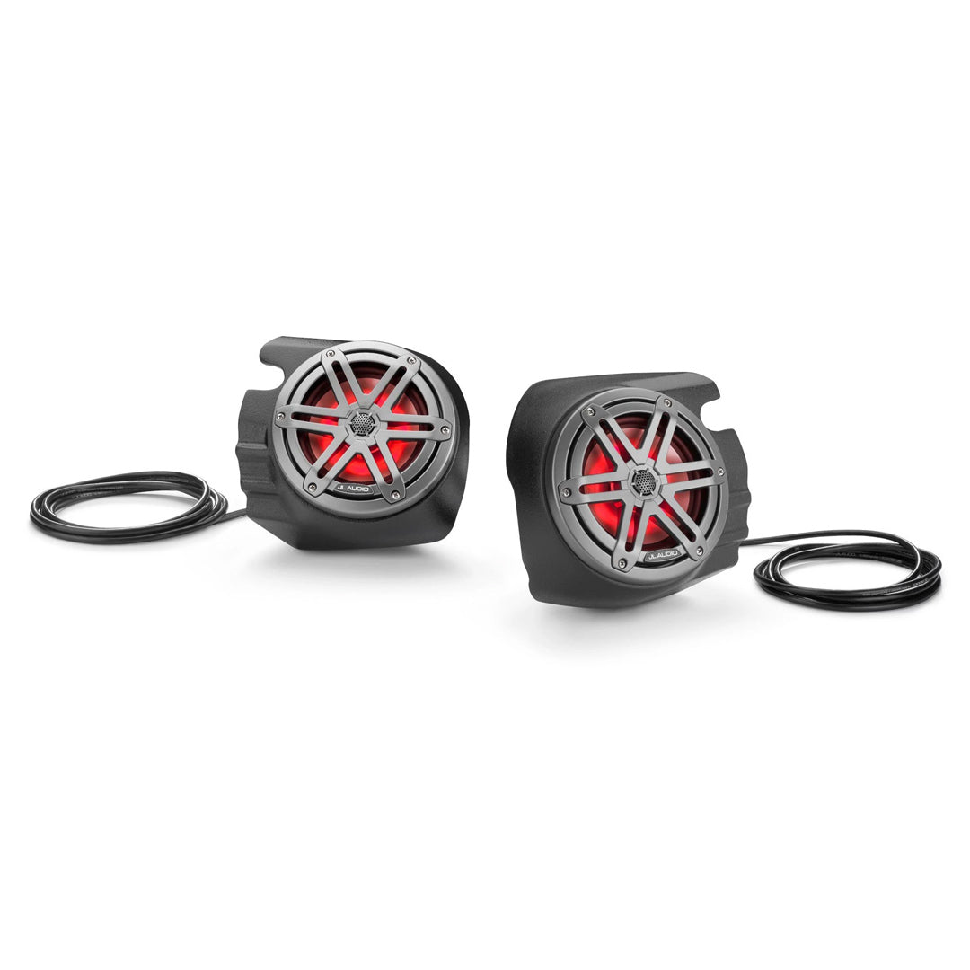 JL Audio SB-POL-RZG2SPKR/M3-650I, Stealthbox® for 2014-Up Polaris RZR 4 900, 900XC, XP 1000 & XP4 1000