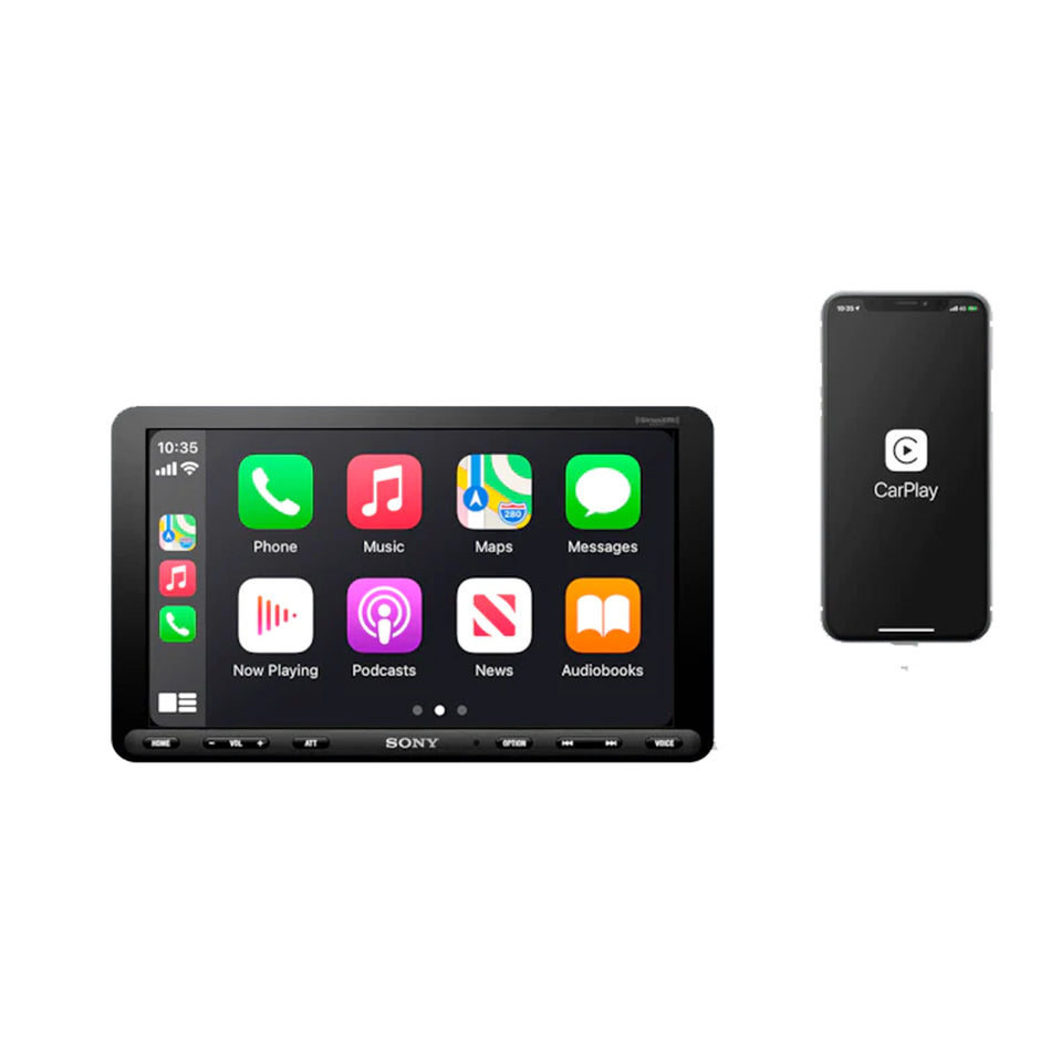 Sony XAV-AX8100, 9" Digital Multimedia Receiver Player w/ CarPlay and Android Auto