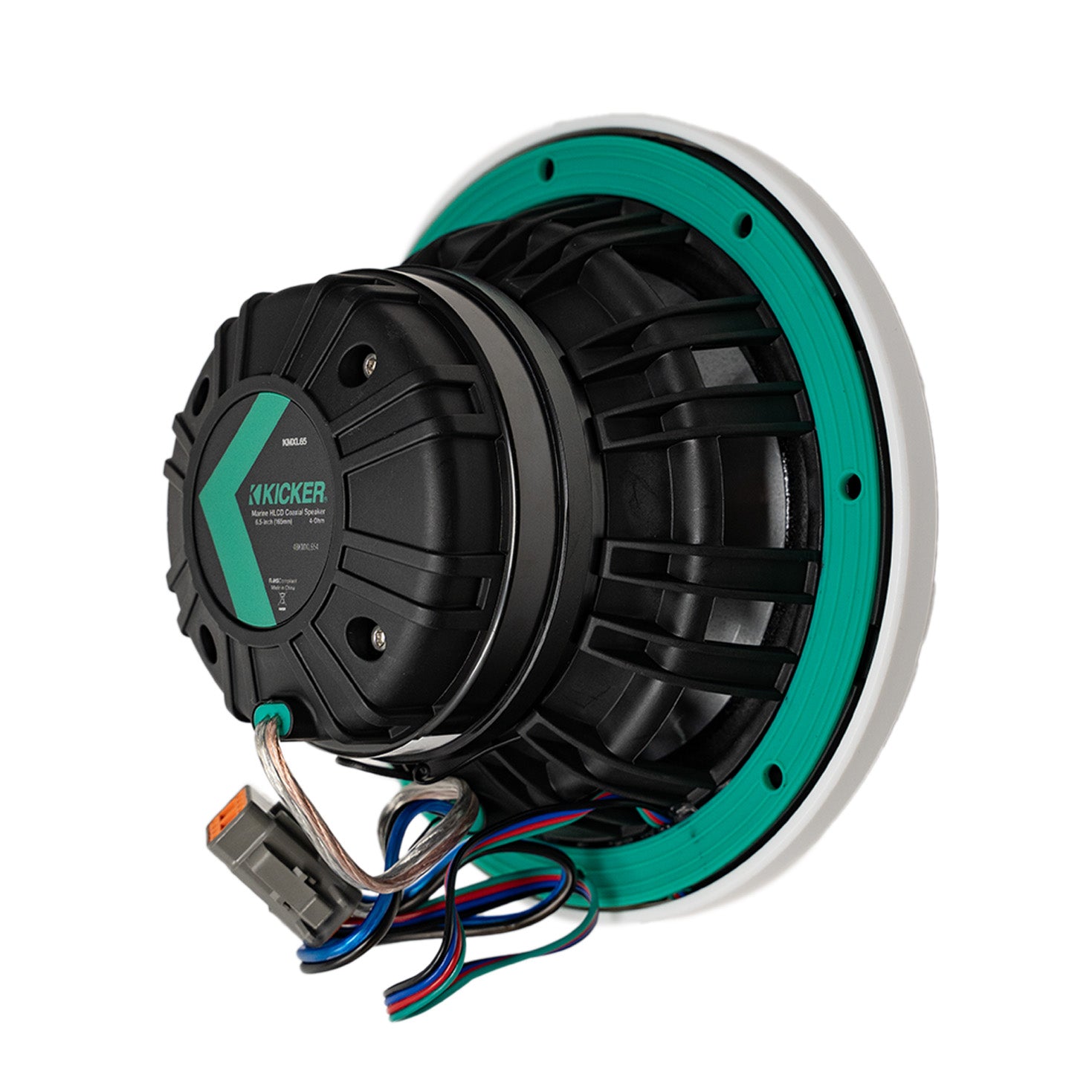 Kicker KMXL654, 6.5" Marine Horn Loaded Compression Driver Speakers (48KMXL654)